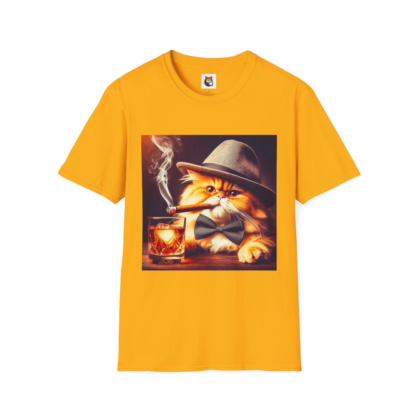 Persian Cat Unisex Softstyle T-Shirt