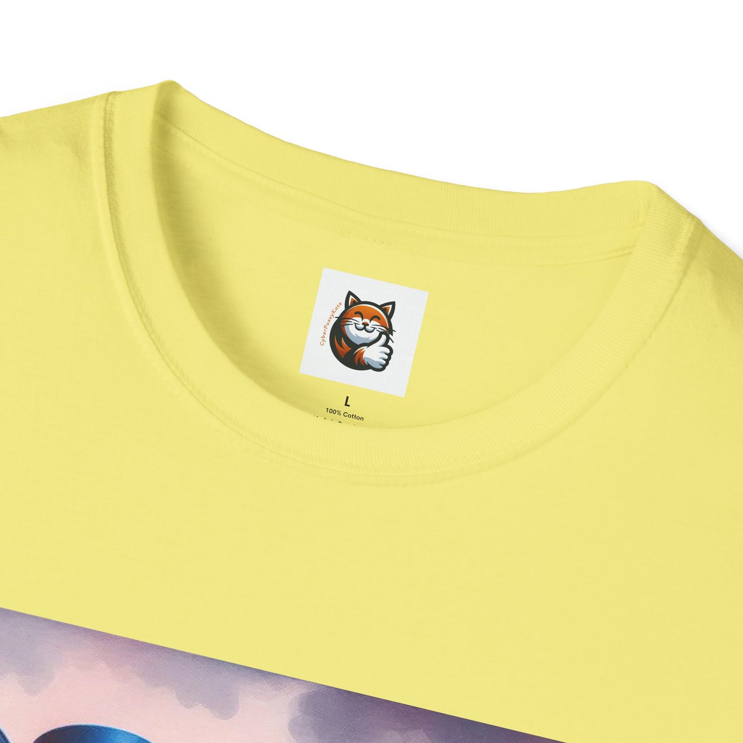 Russian Blue Cat tiny car T-Shirt