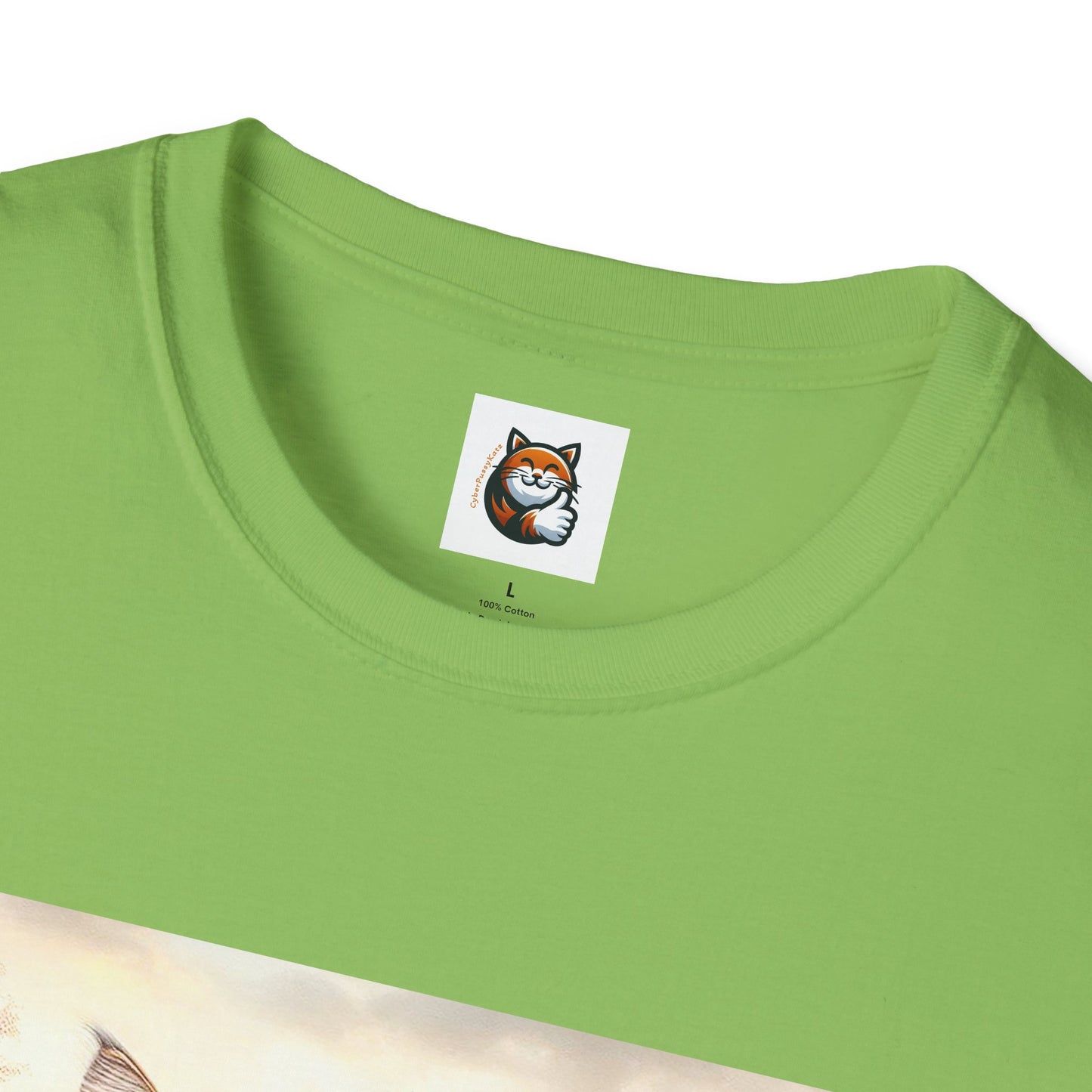Wacky Norwegian Forest Cat Unisex Softstyle T-Shirt