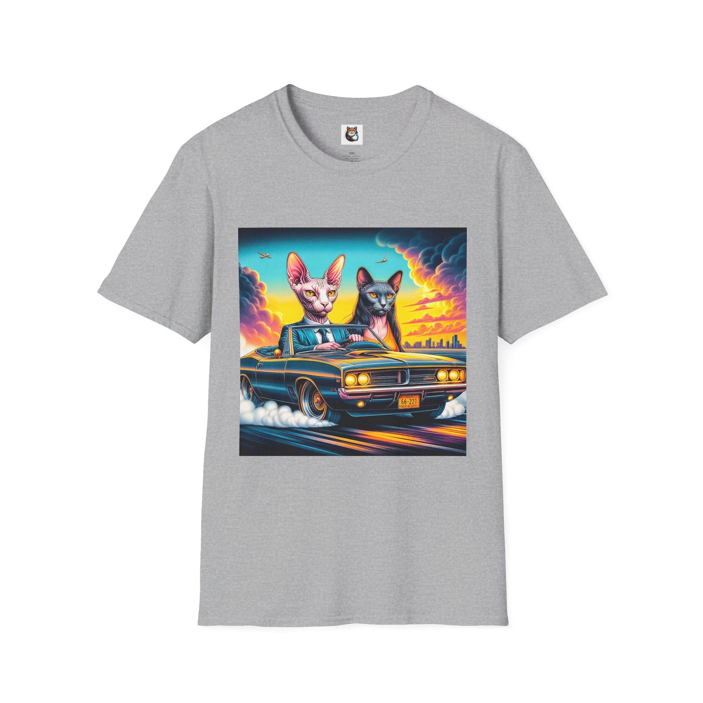 Wacky Sphynx Cat cats driving