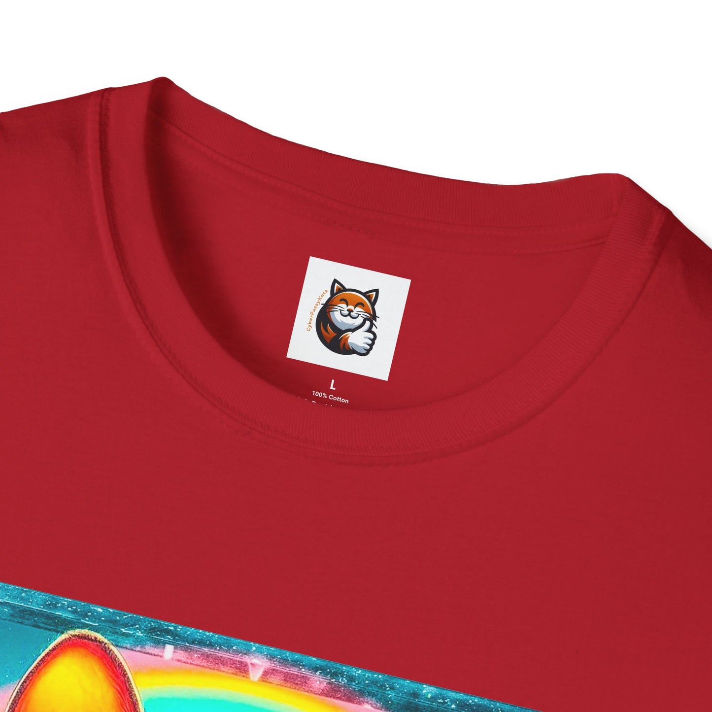 Devon Rex Cat Unisex Softstyle T-Shirt
