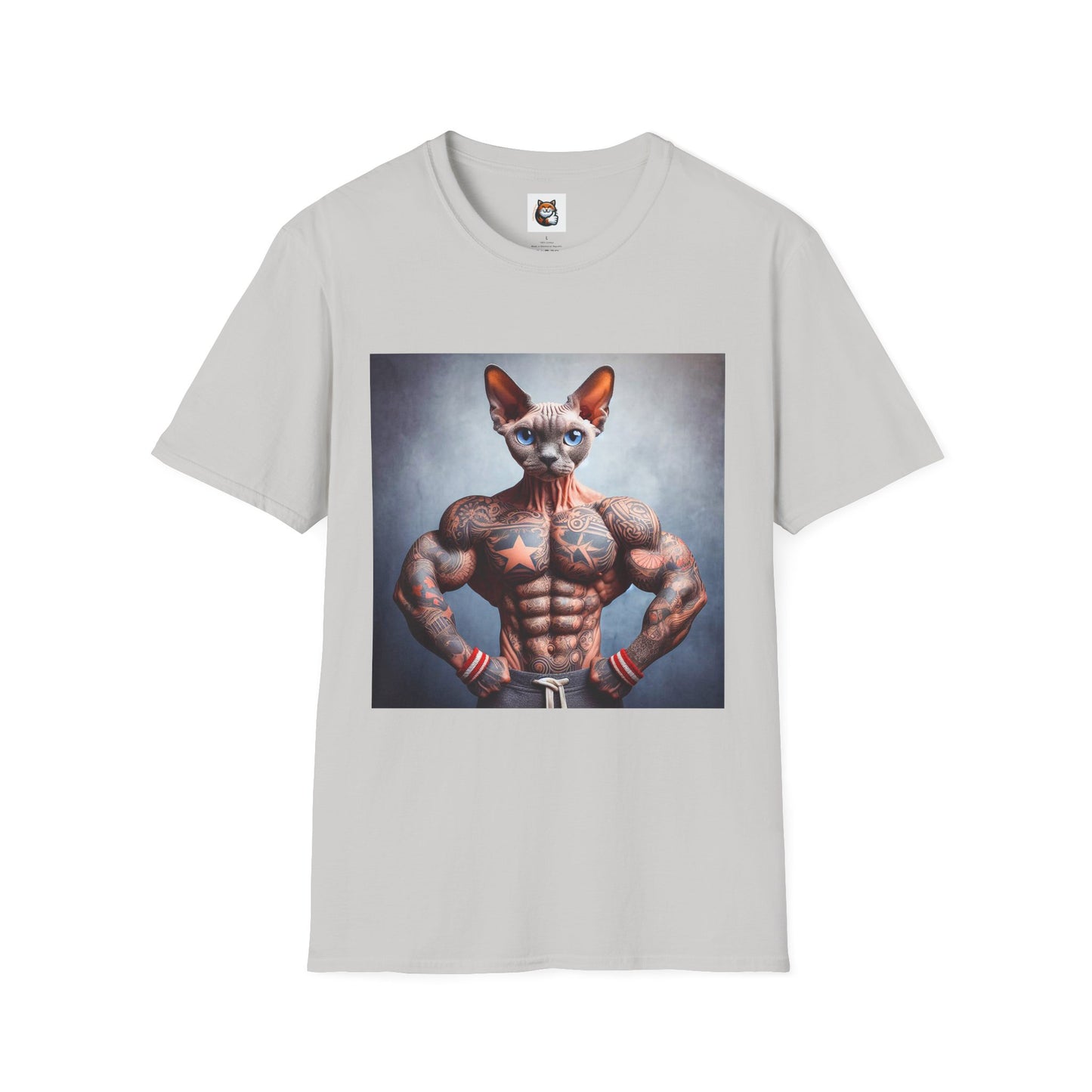 Devon Rex Cat Unisex Softstyle T-Shirt