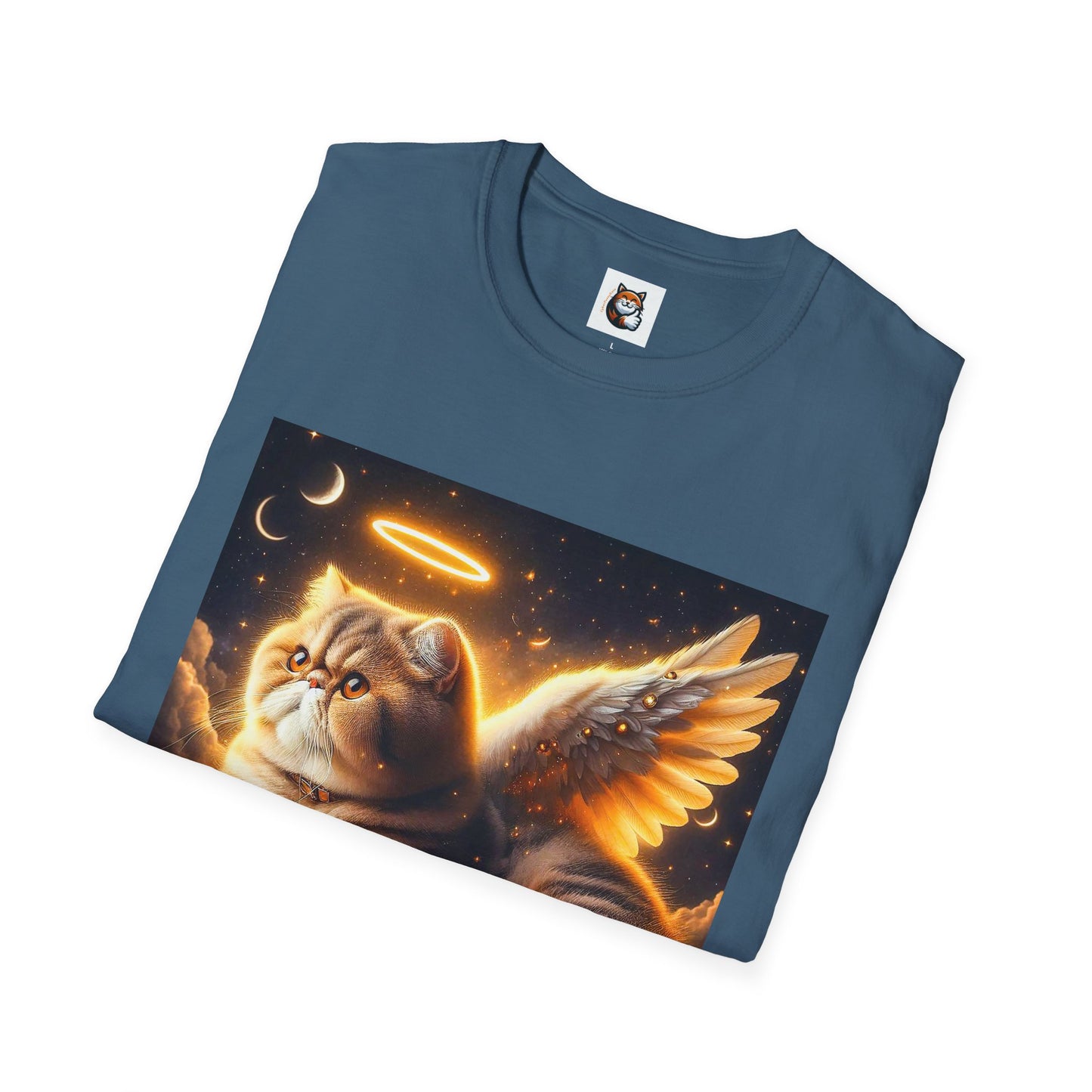 Exotic Shorthair Cat Unisex Softstyle T-Shirt