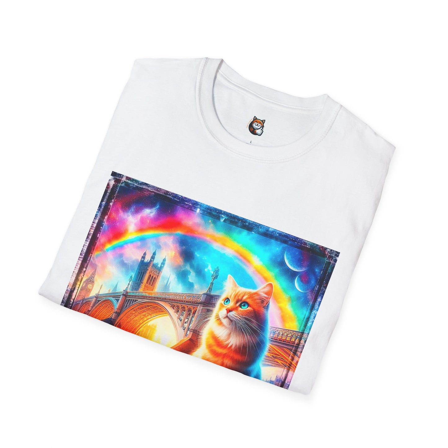 Domestic Cat Unisex Softstyle T-Shirt