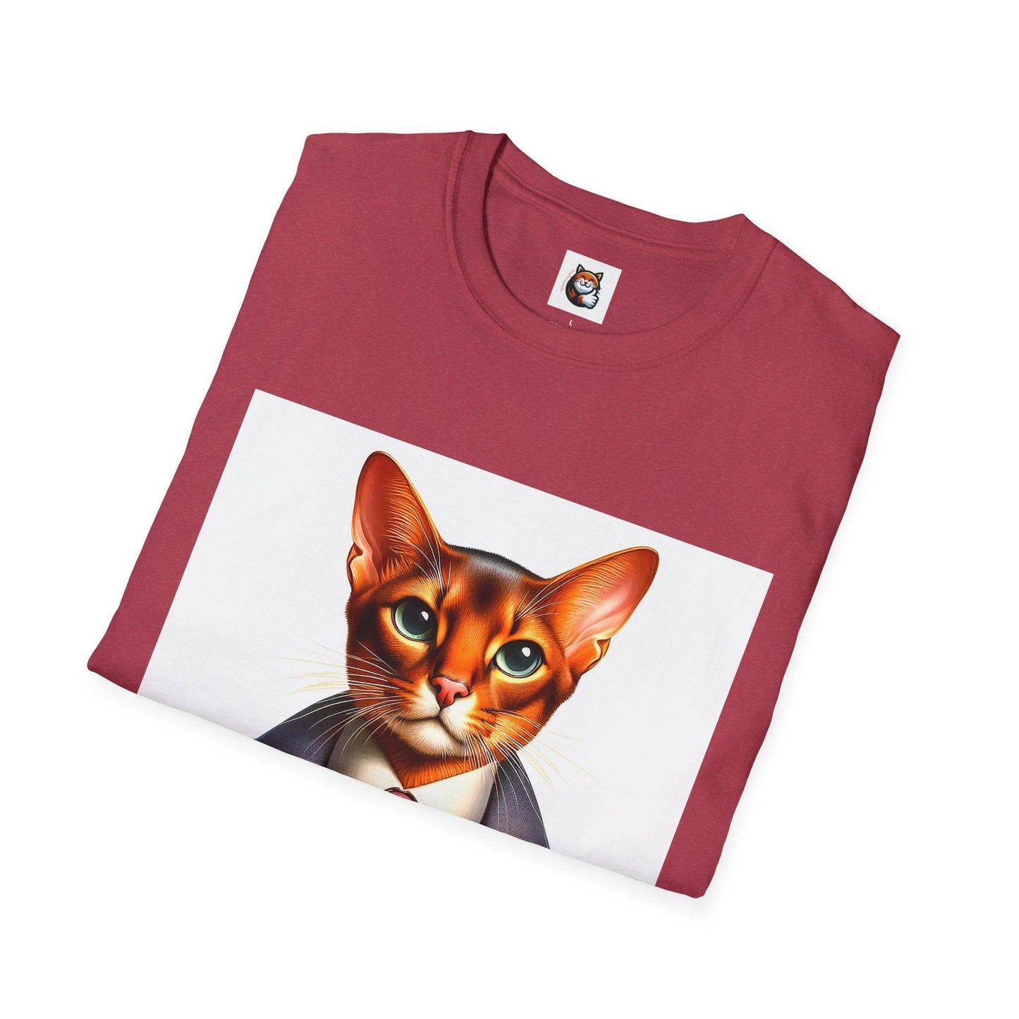 Abyssinian Unisex business man Softstyle T-Shirt by Printify