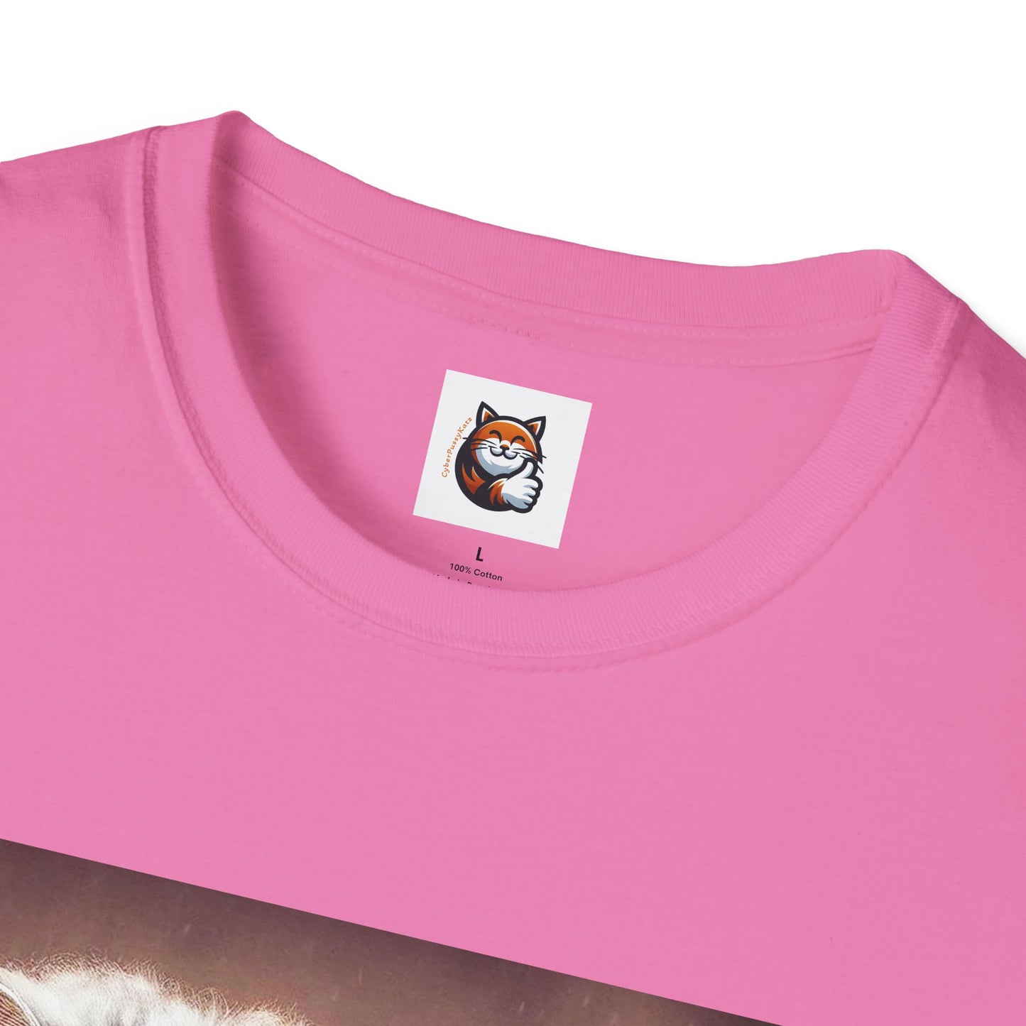 Wacky Selkirk Rex Cat T-Shirt angry couple