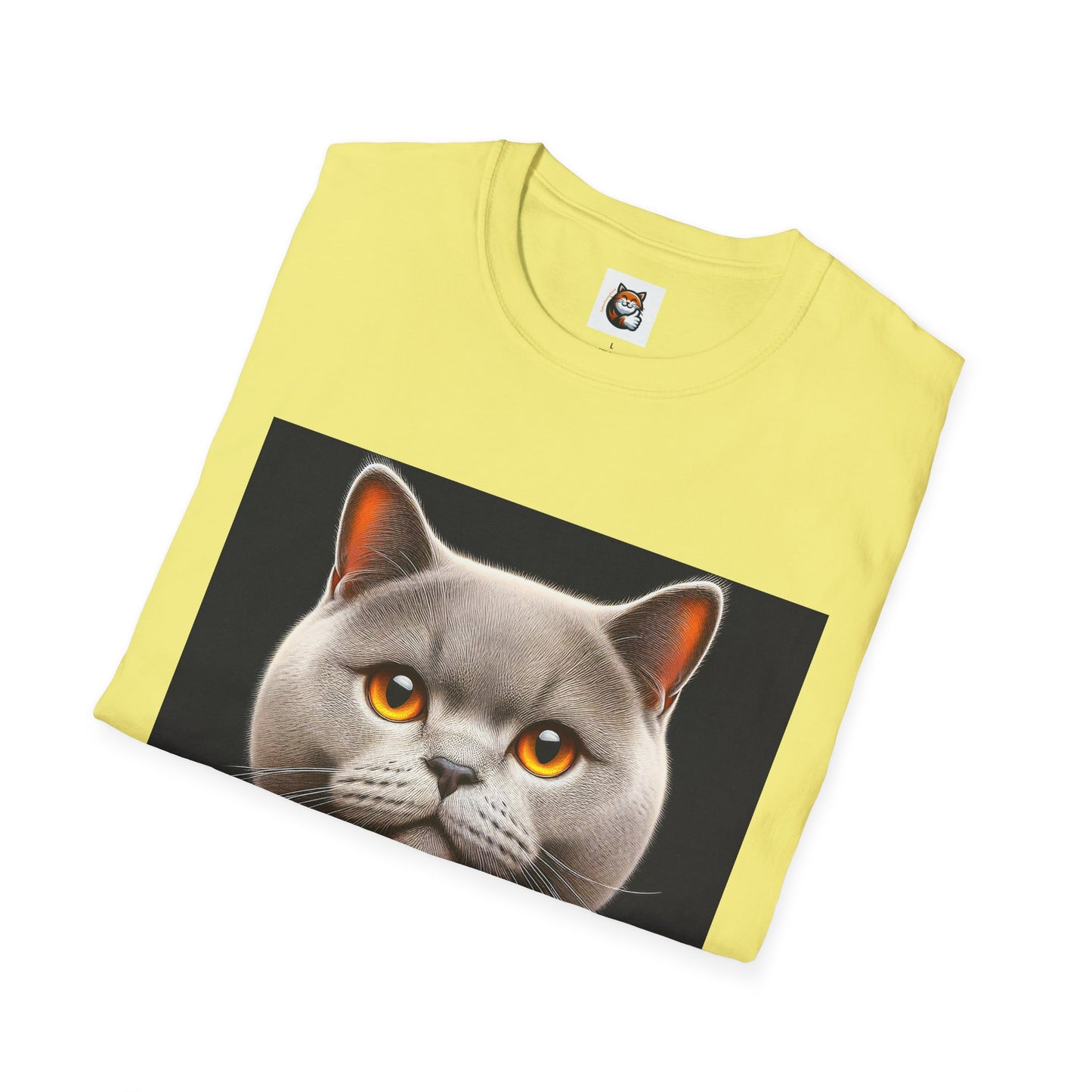 British Shorthair Unisex Softstyle T-Shirt
