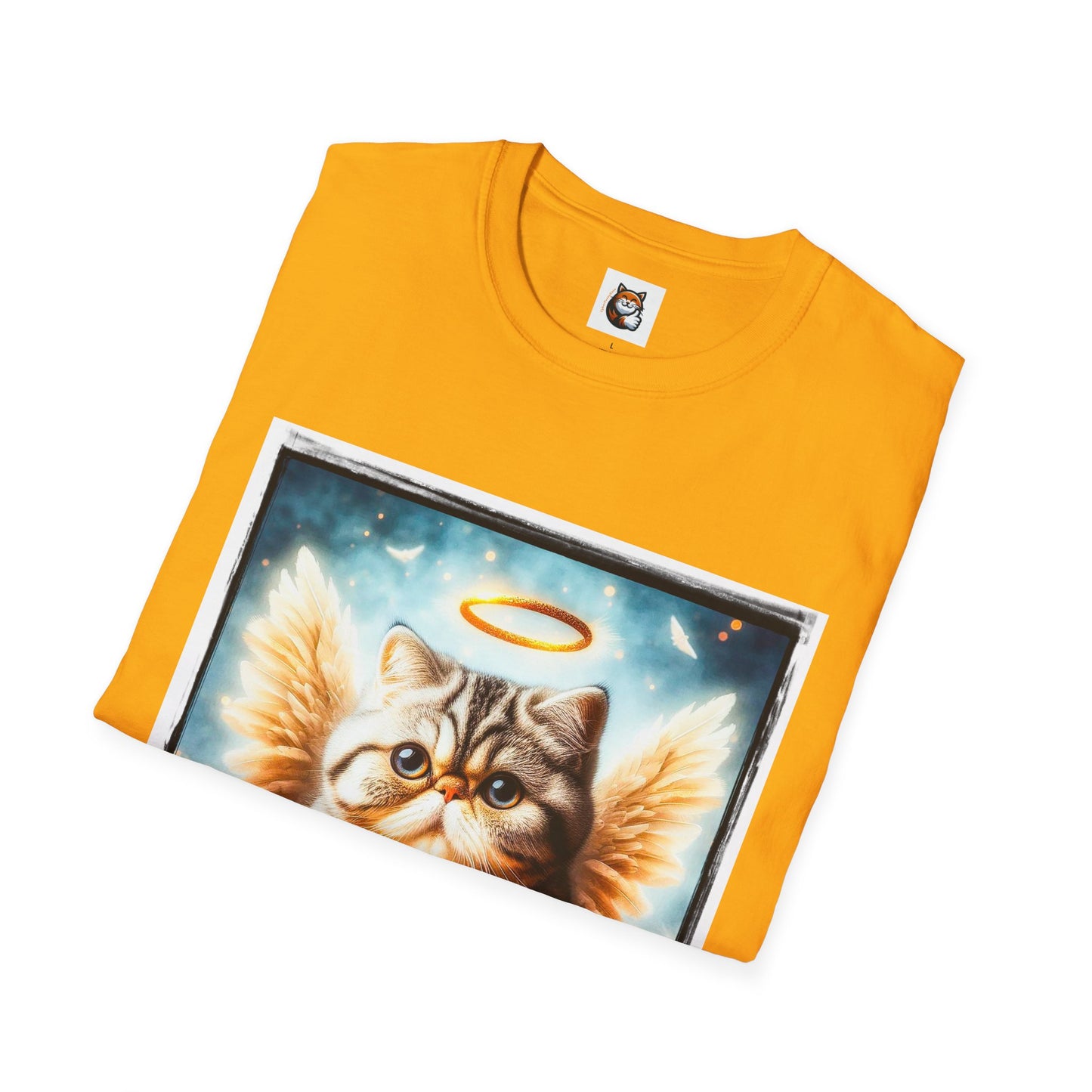Exotic Shorthair Cat Unisex Softstyle T-Shirt