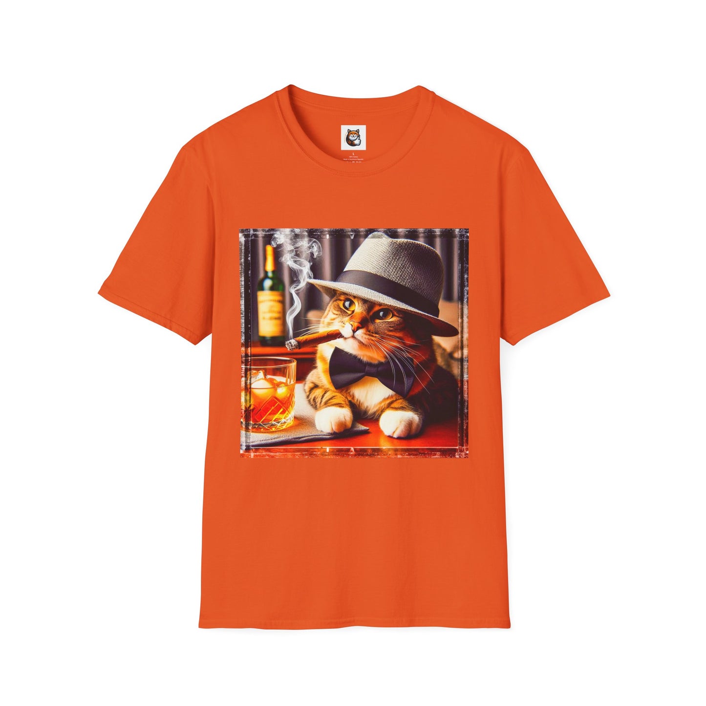 Domestic Cat Unisex Softstyle T-Shirt