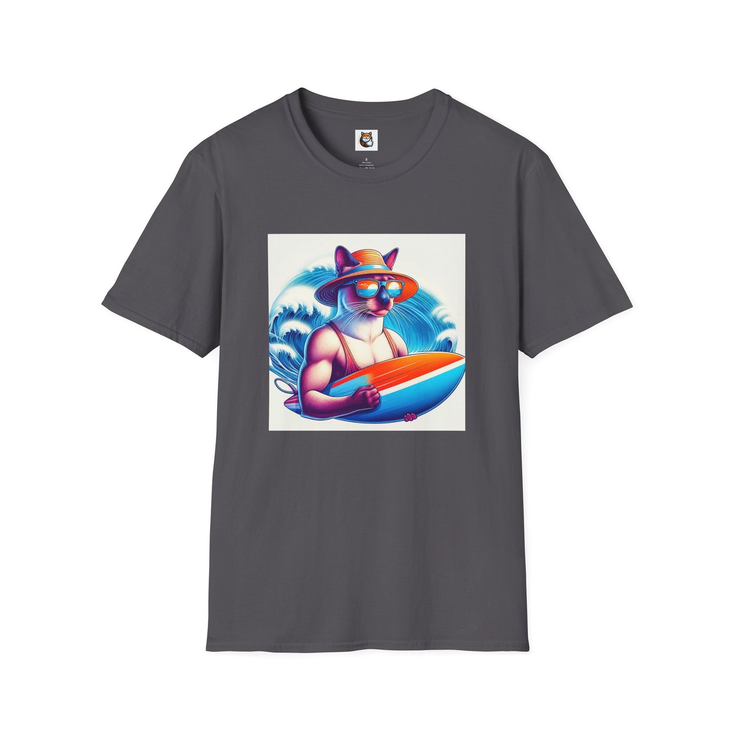 Siamese Cat surfing kitty