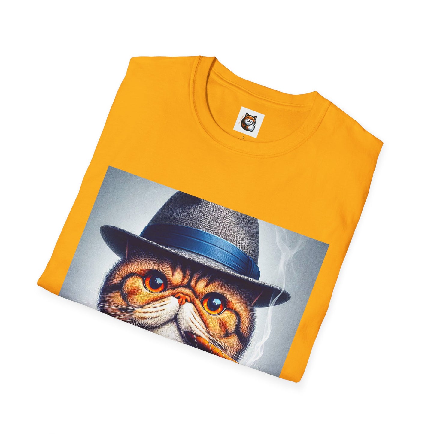 Exotic Shorthair Cat Unisex Softstyle T-Shirt
