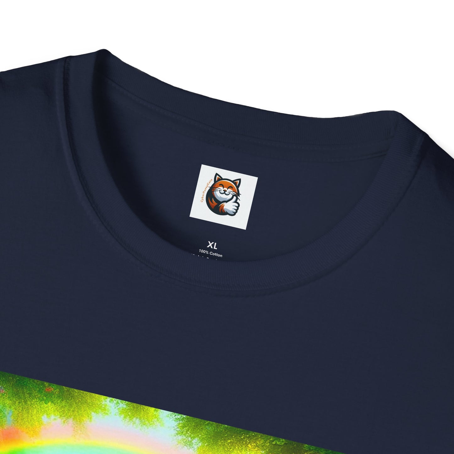 Siberian Cat pretty garden shirt
