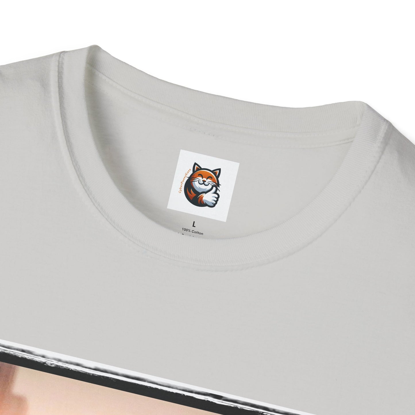 Wacky Devon Rex Cat Unisex Softstyle T-Shirt