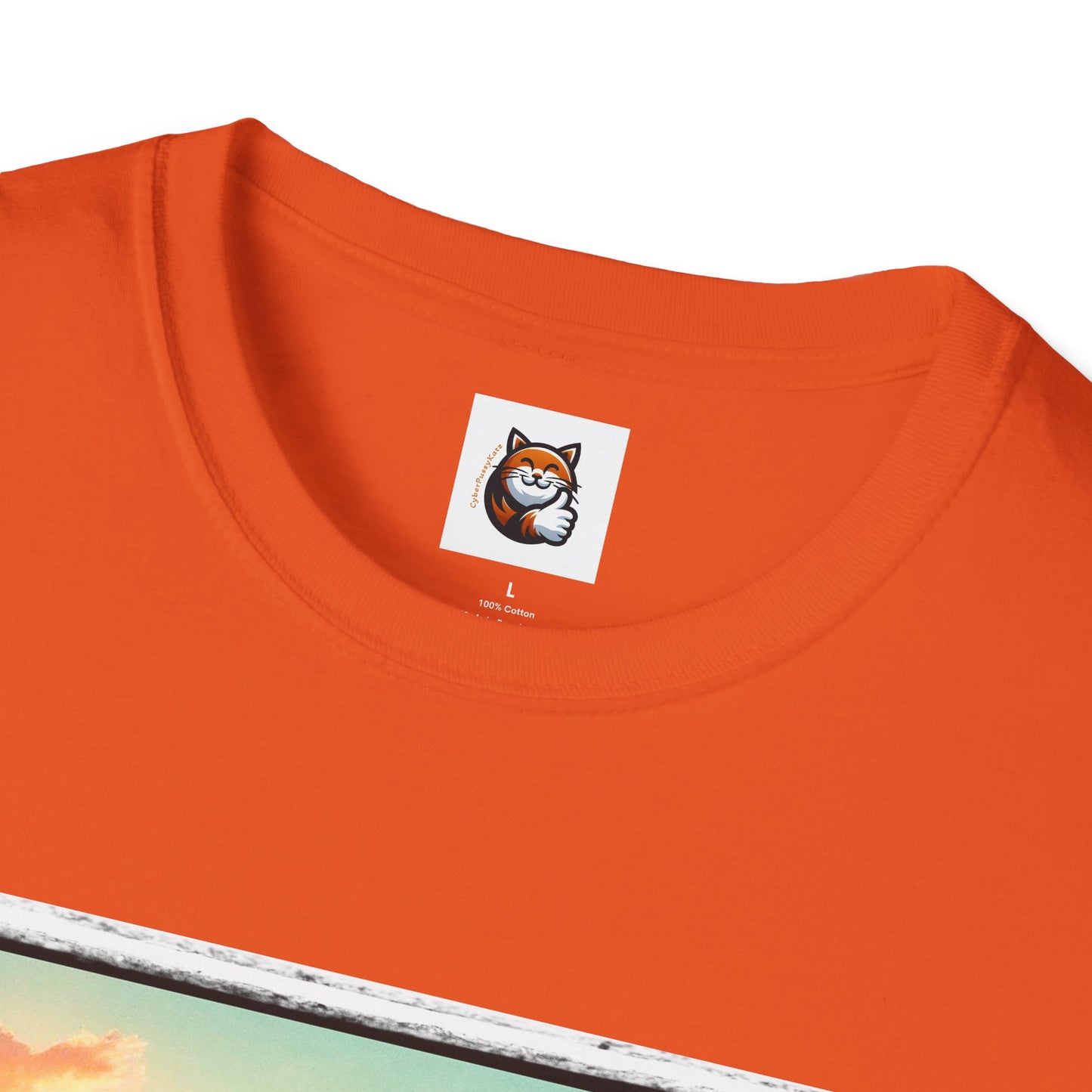 Wacky Cornish Rex Cat couple driving T-Shirt