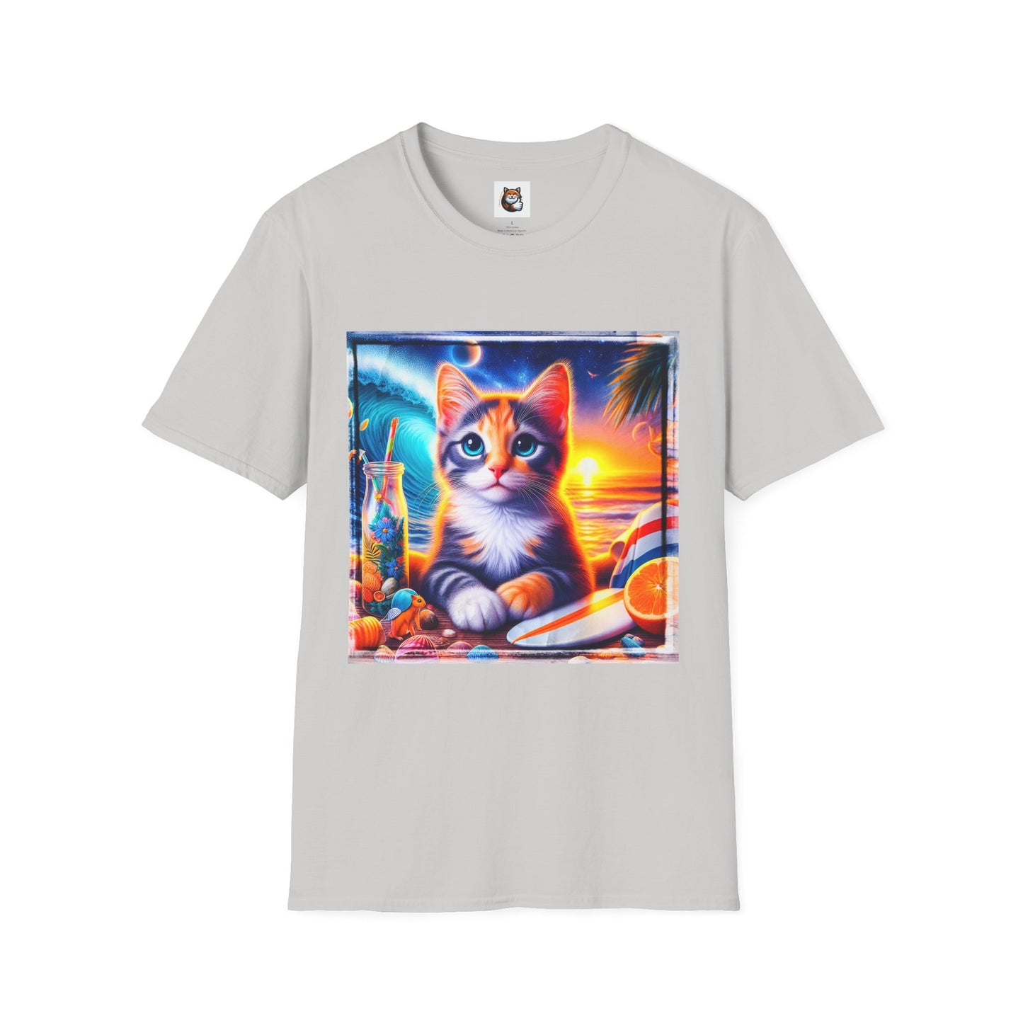 Domestic Cat Unisex Softstyle T-Shirt