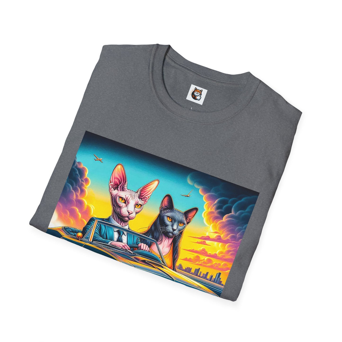 Wacky Sphynx Cat cats driving