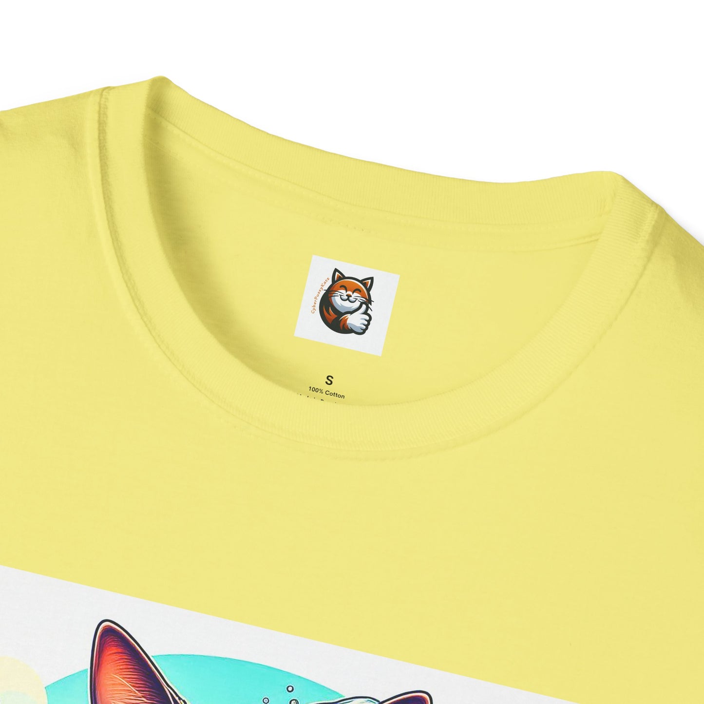 Surfing Siamese Cat