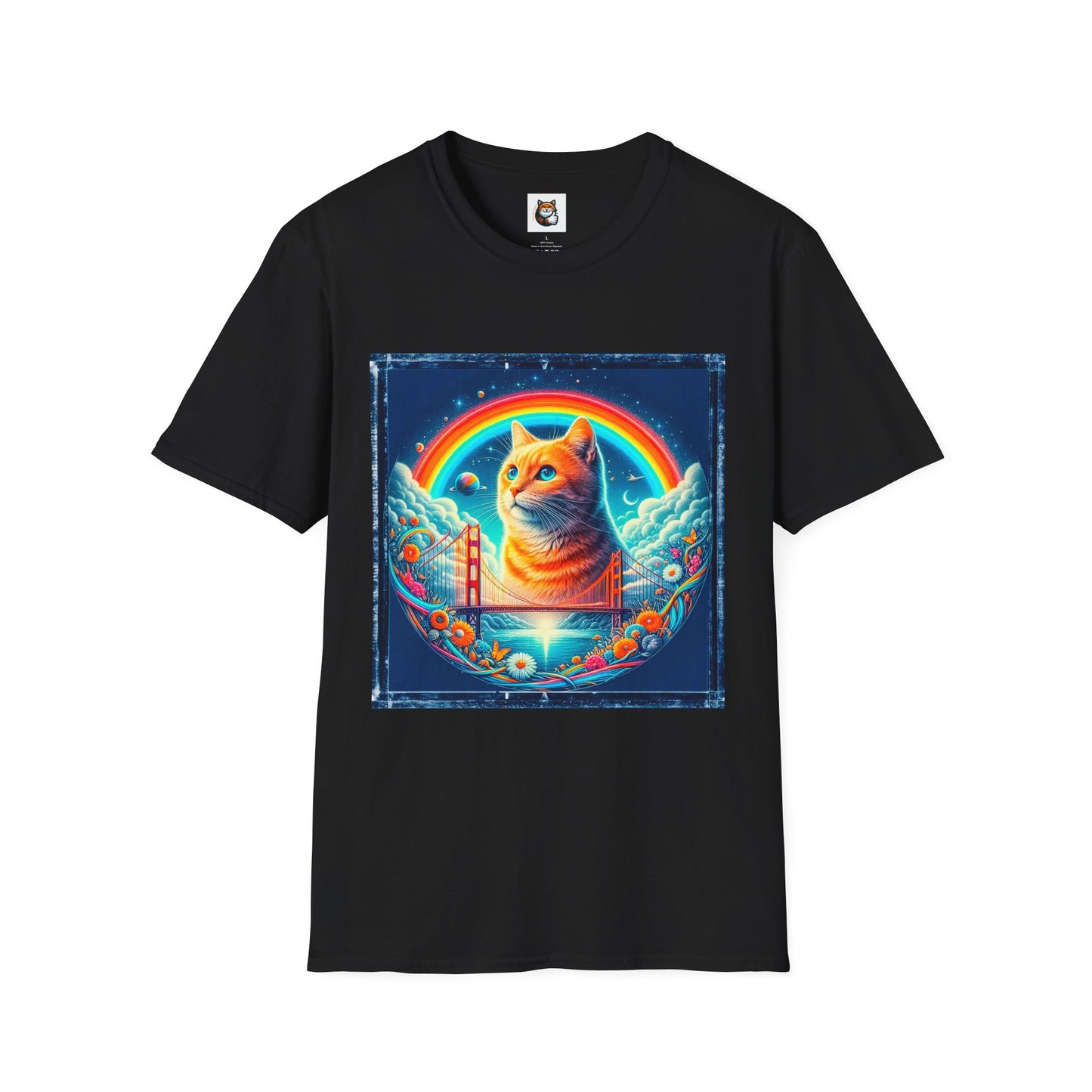 Domestic Cat Unisex Softstyle T-Shirt