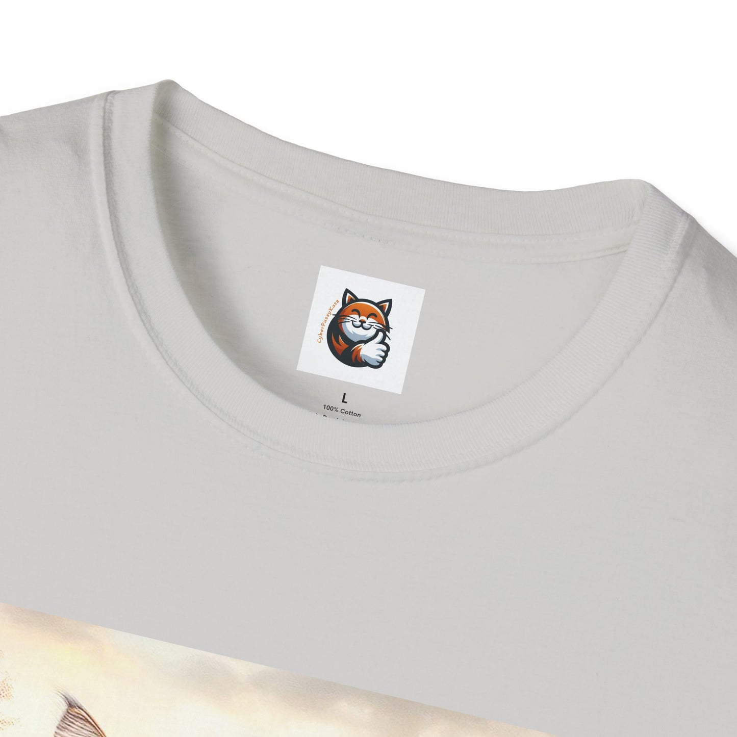 Wacky Norwegian Forest Cat Unisex Softstyle T-Shirt