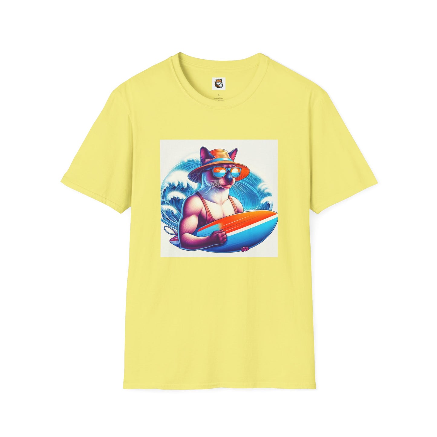 Siamese Cat surfing kitty
