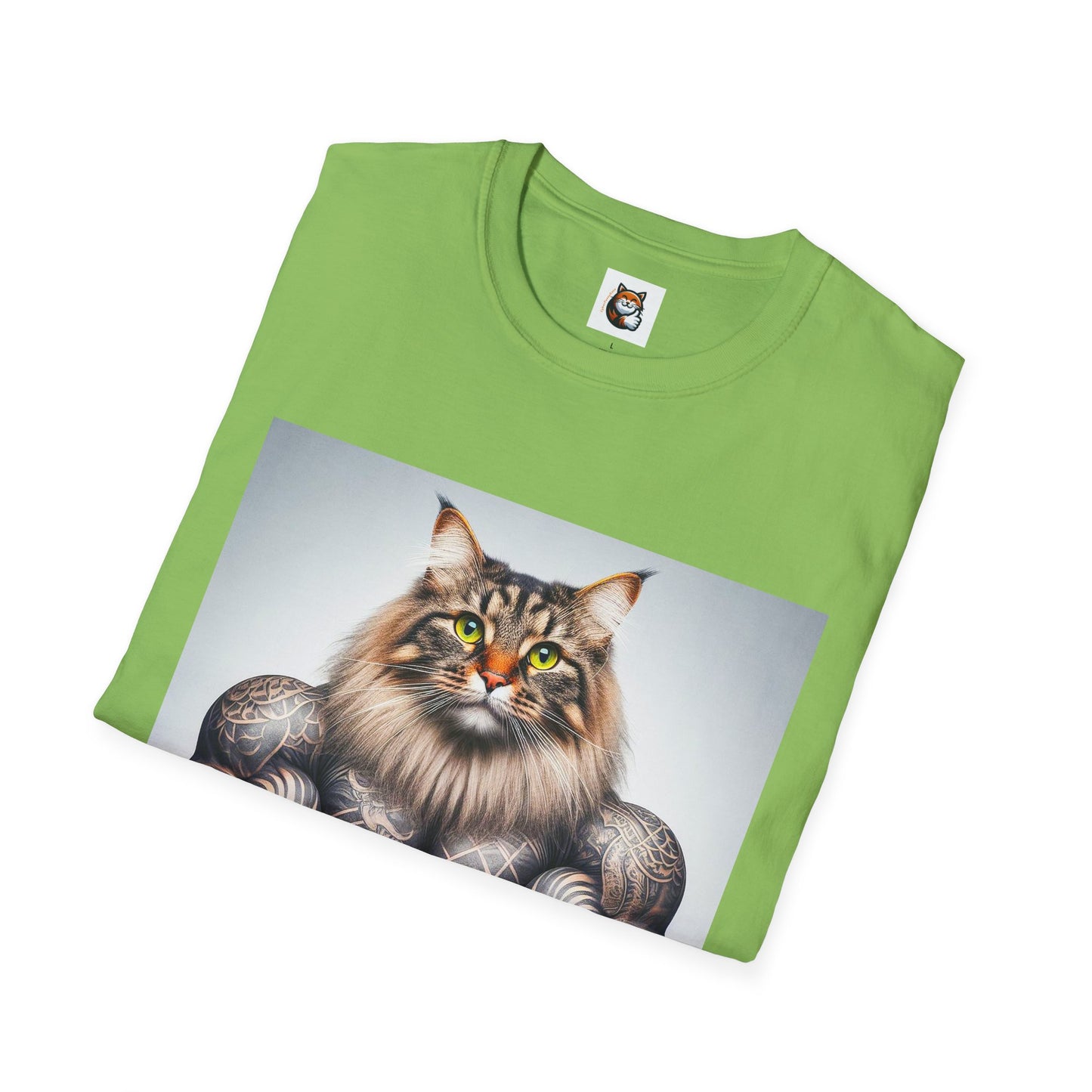 Norwegian Forest Cat Unisex Softstyle T-Shirt