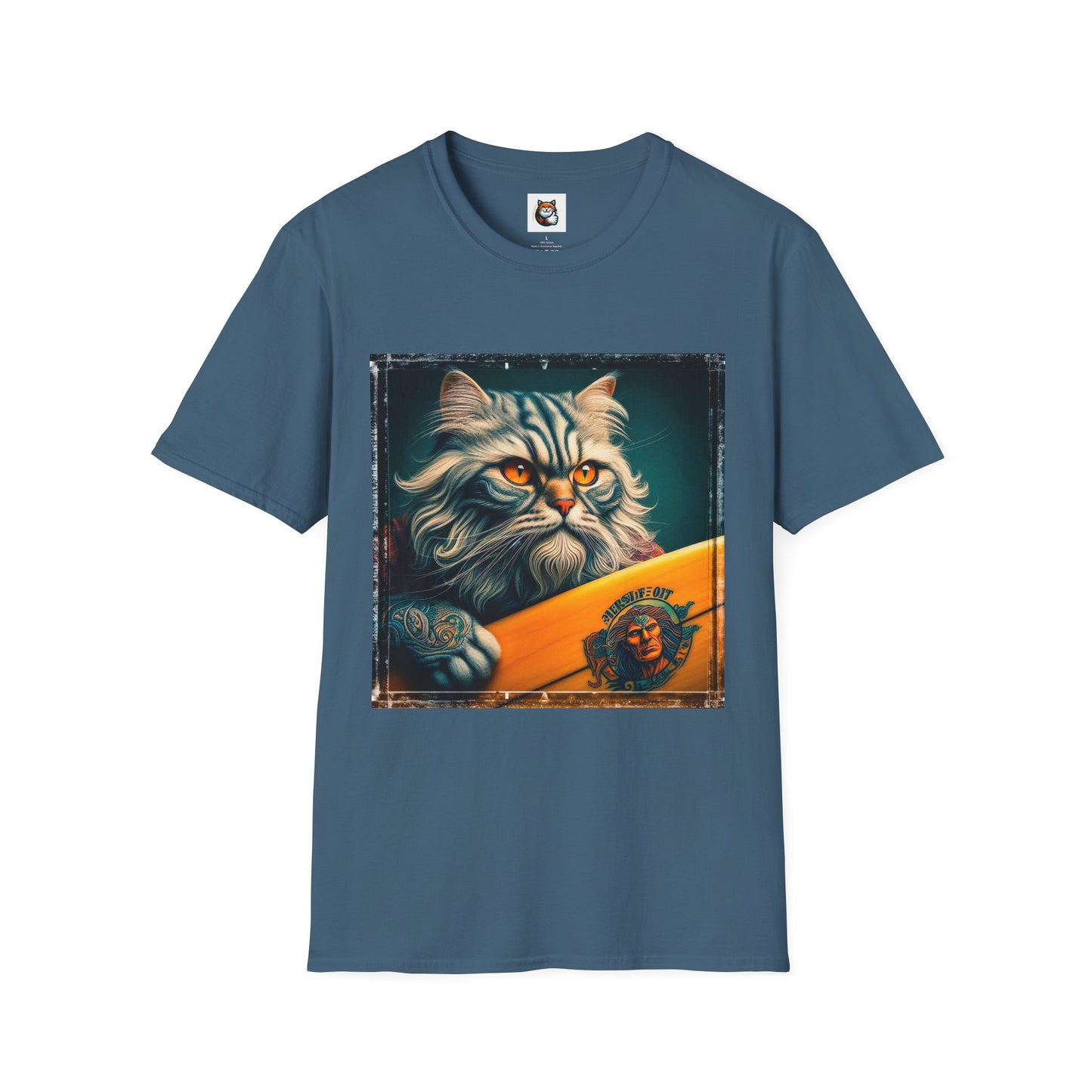 Persian Cat Unisex Softstyle T-Shirt
