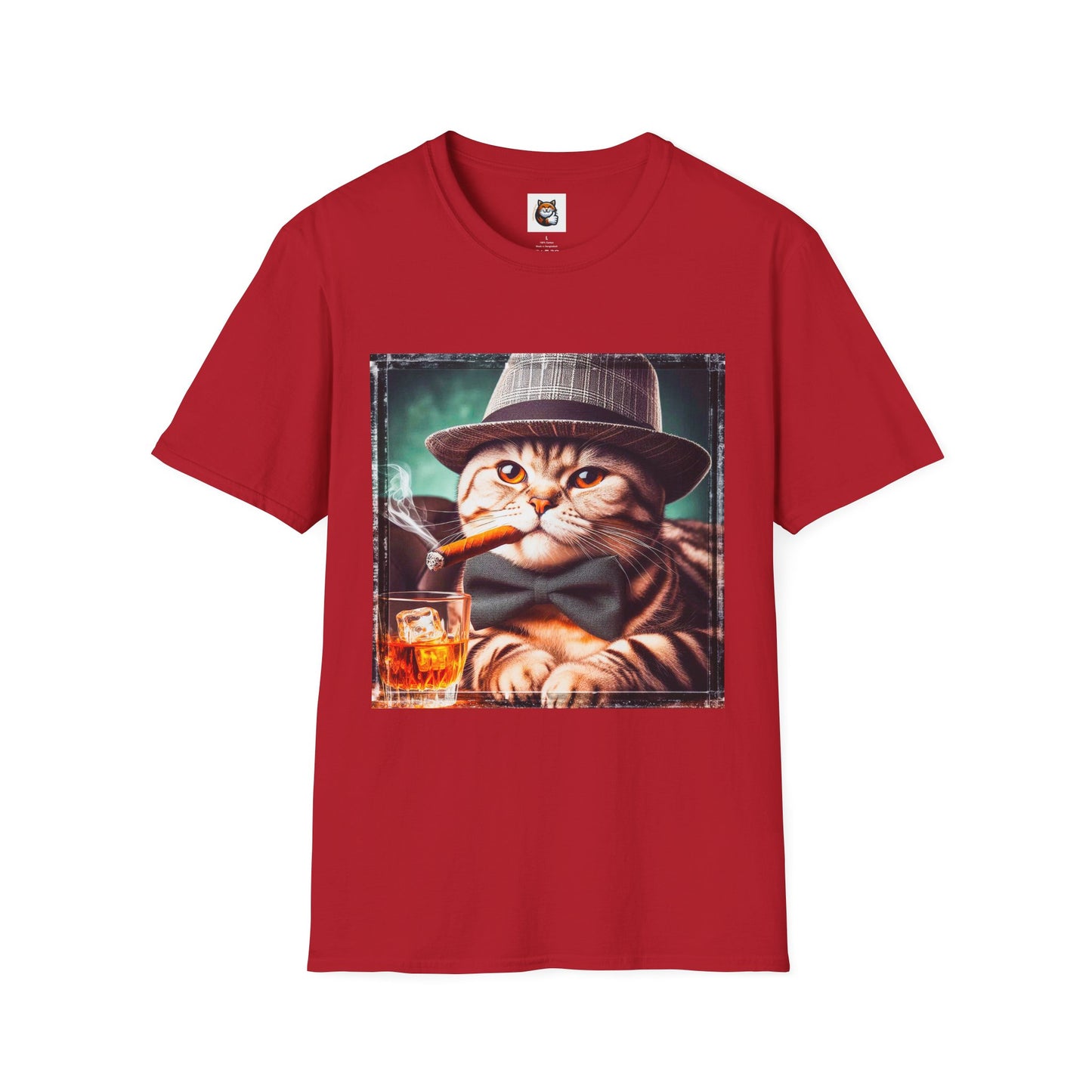 American Shorthair cigars Softstyle T-Shirt