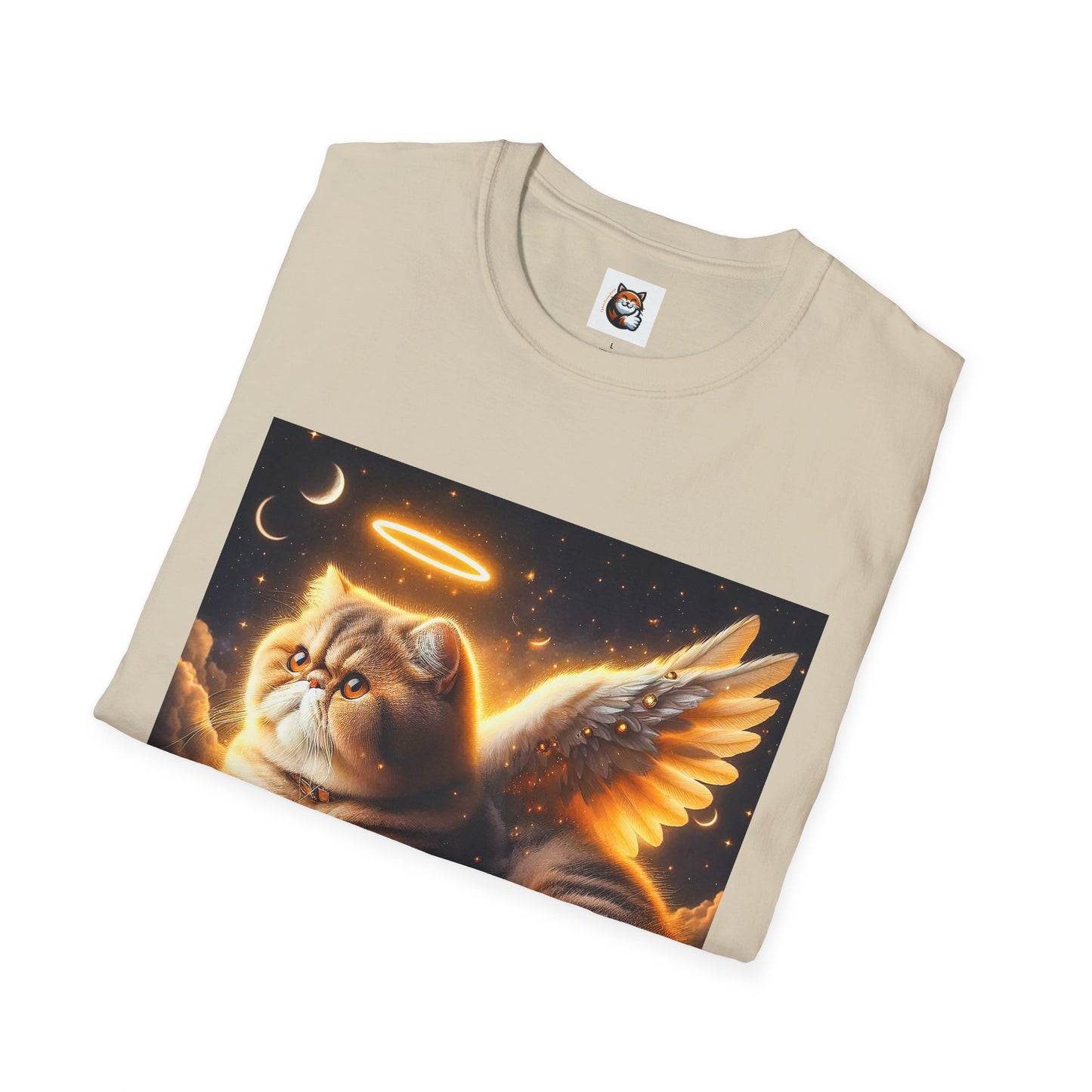 Exotic Shorthair Cat Unisex Softstyle T-Shirt