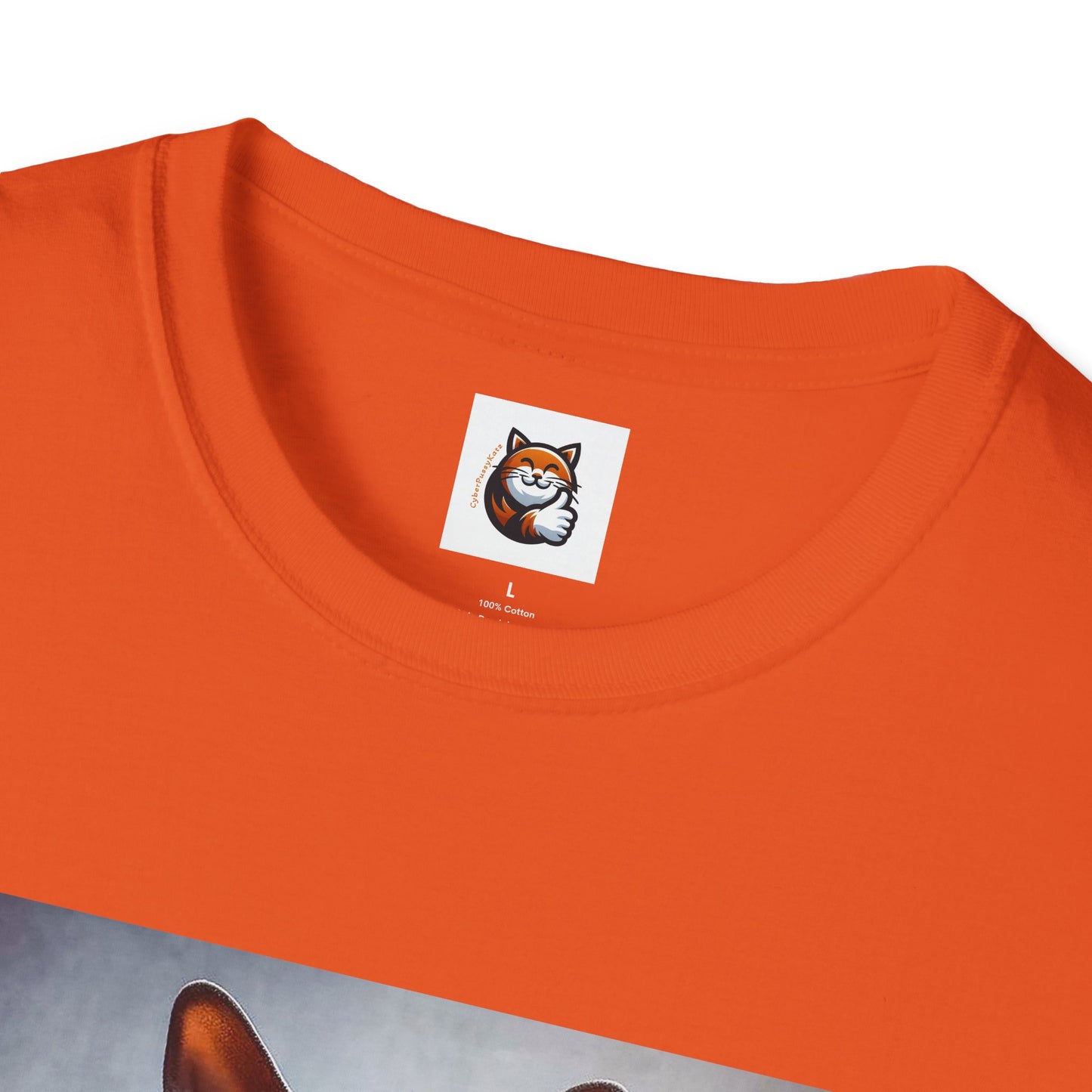 Devon Rex Cat Unisex Softstyle T-Shirt
