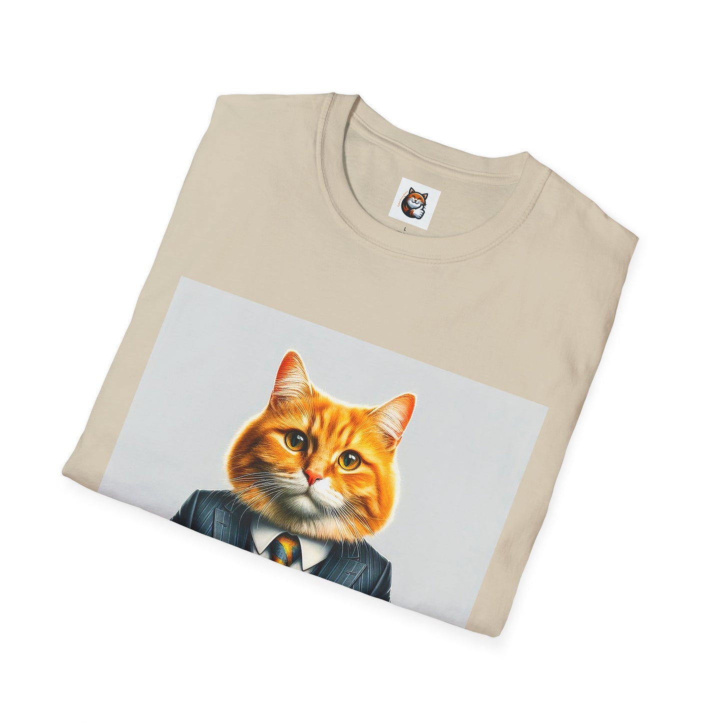 Domestic Cat Unisex Softstyle T-Shirt