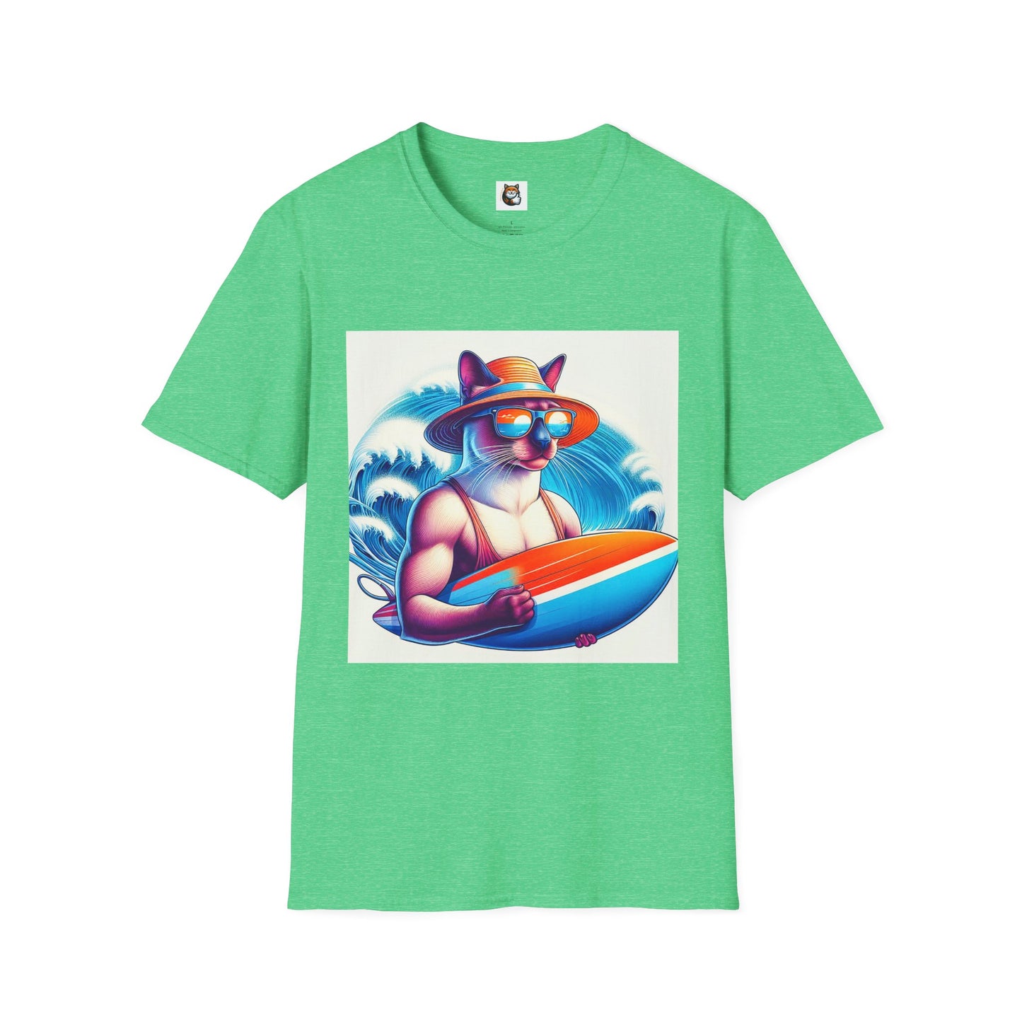 Siamese Cat surfing kitty