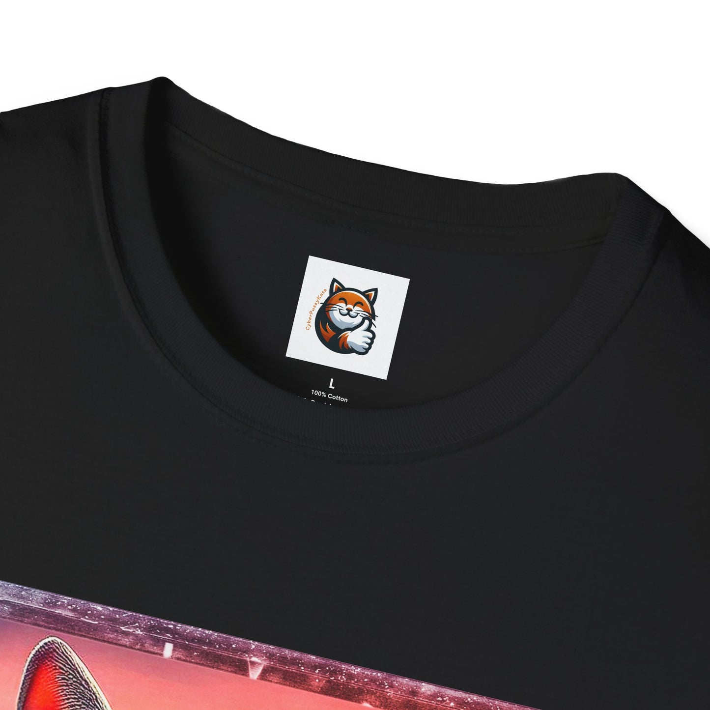 Devon Rex Cat Unisex Softstyle T-Shirt