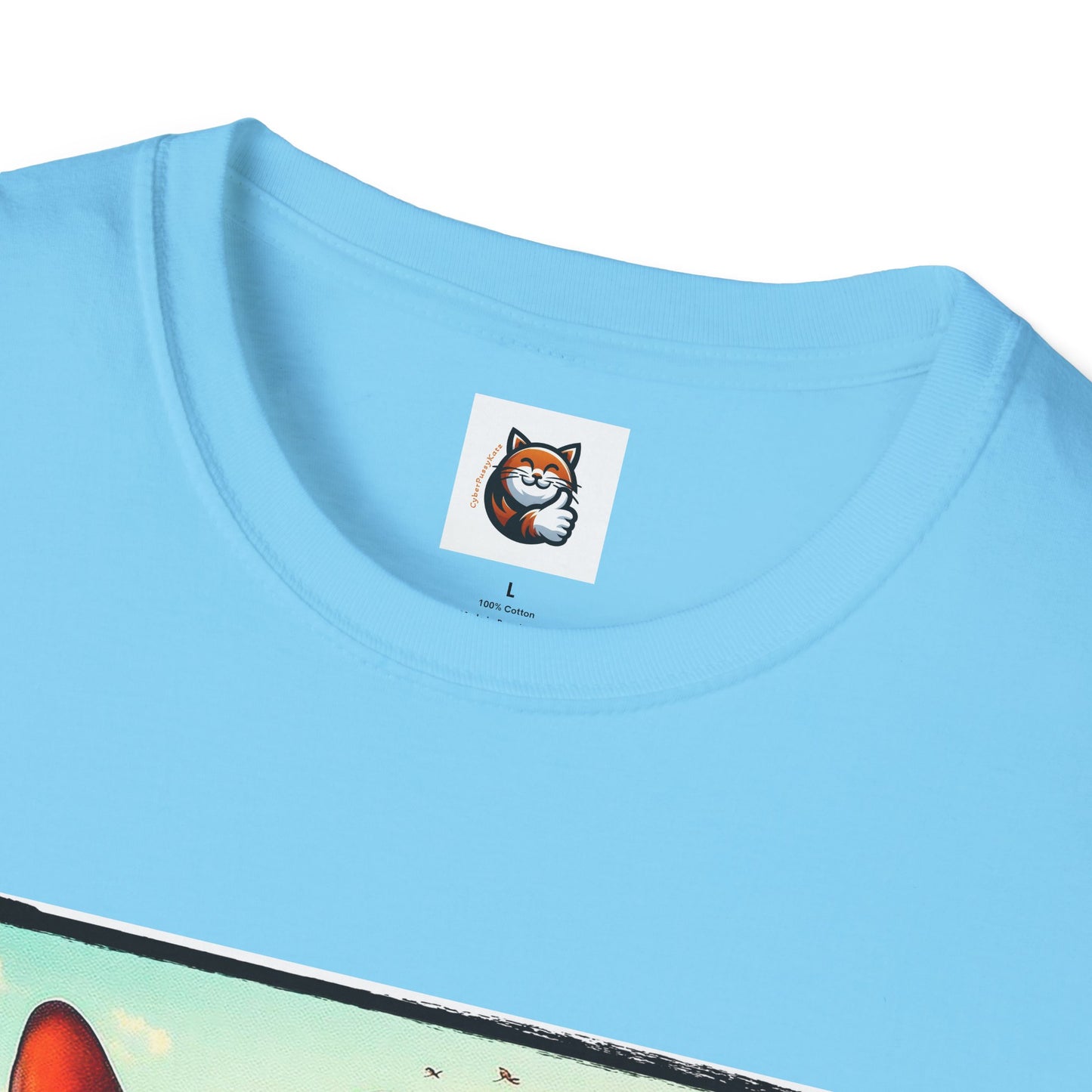 Wacky Cornish Rex Cat tiny car T-Shirt