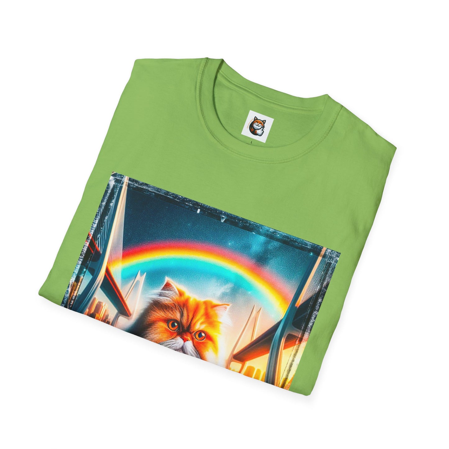 Persian Cat Unisex Softstyle T-Shirt