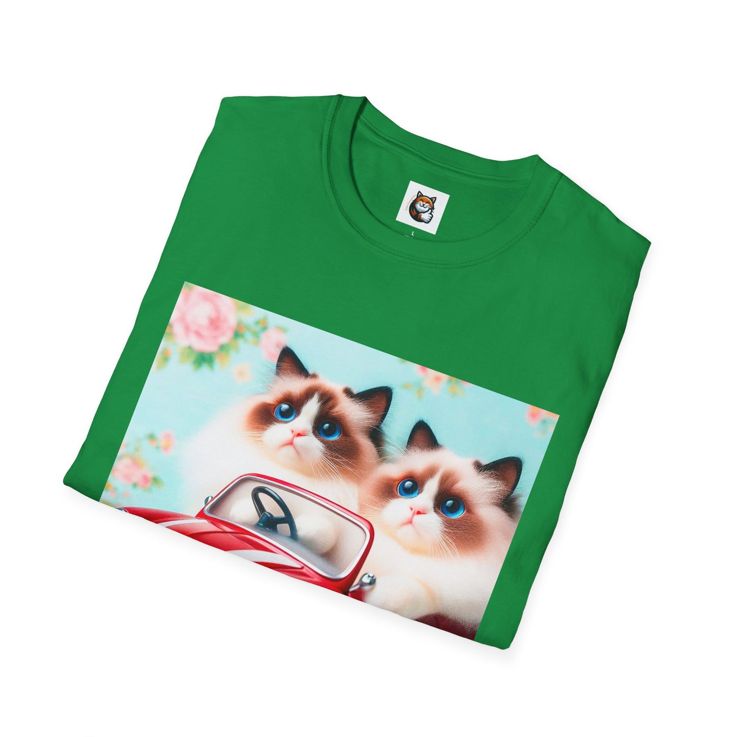 Wacky Ragdoll Unisex Softstyle T-Shirt