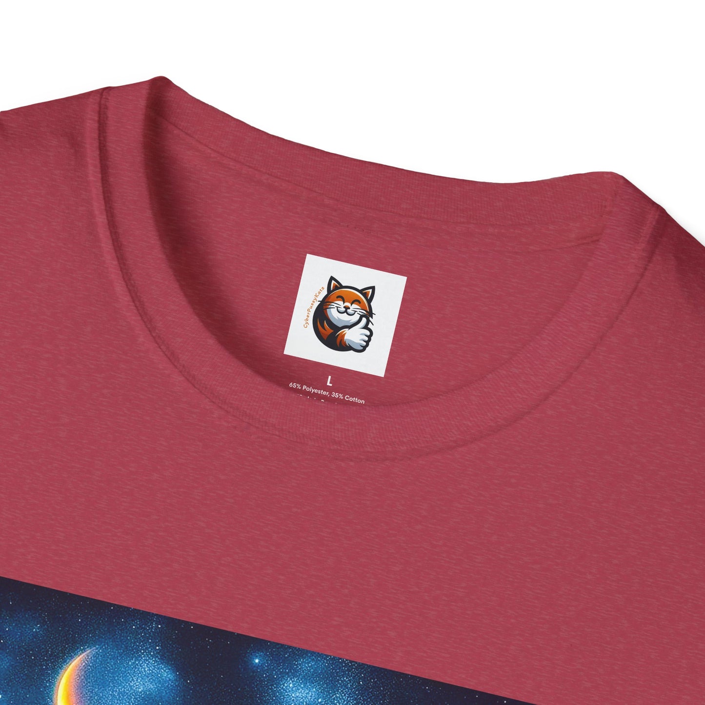 Selkirk Rex Cat T-Shirt sunset driving