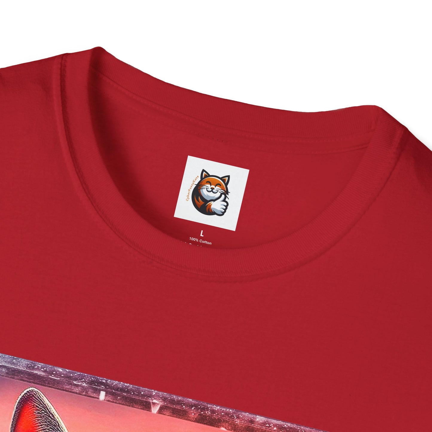 Devon Rex Cat Unisex Softstyle T-Shirt