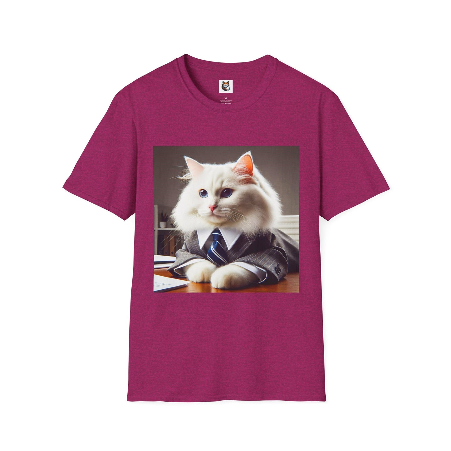 Siberian Cat working man shirt