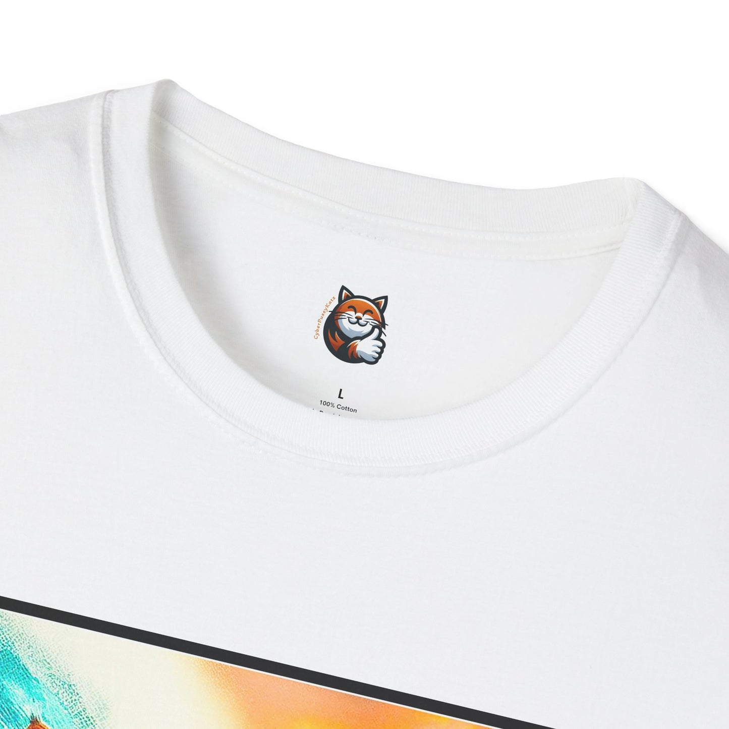 Domestic Cat Unisex Softstyle T-Shirt