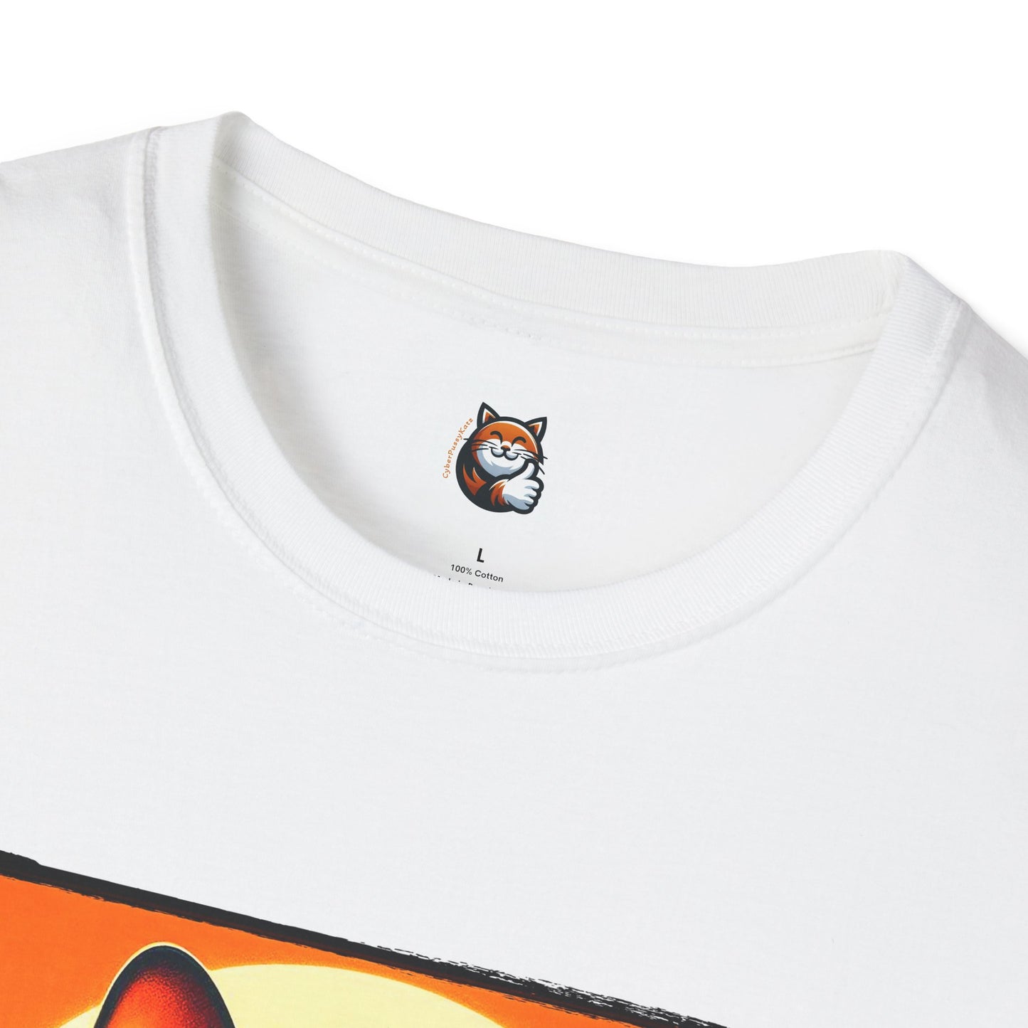 Cornish Rex Cat crashing waves T-Shirt