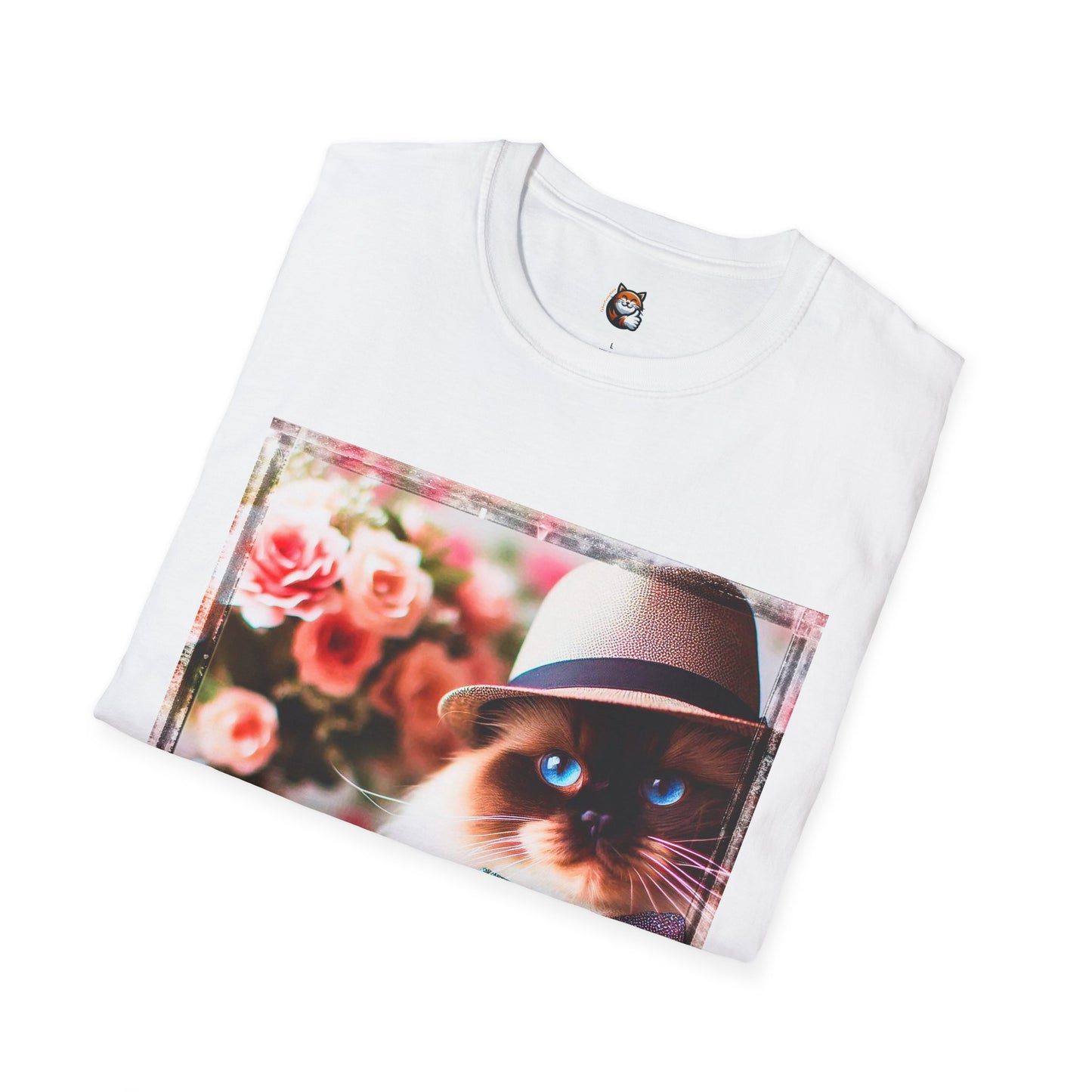 Ragdoll Unisex bow tie and hat T-Shirt