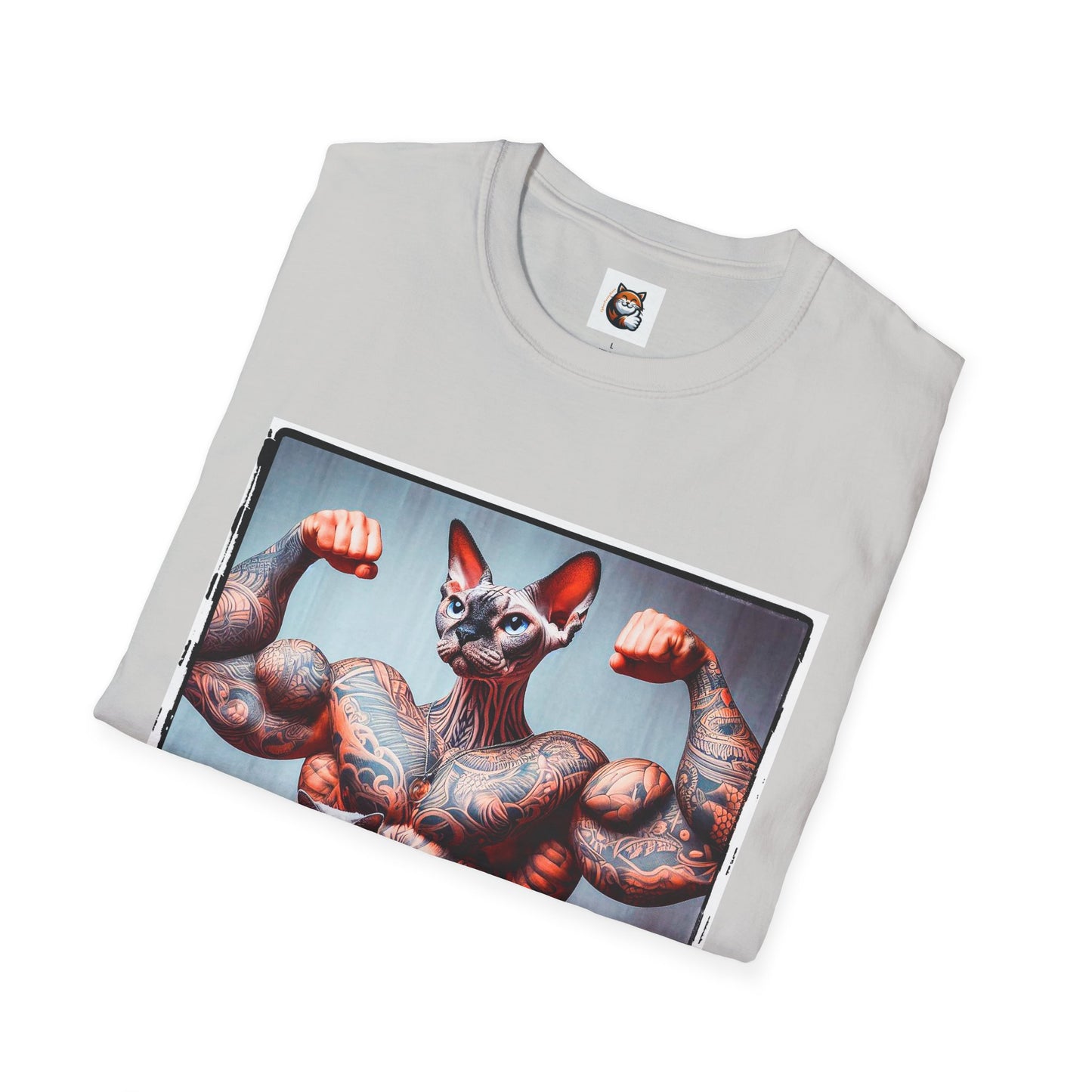 Devon Rex Cat Unisex Softstyle T-Shirt