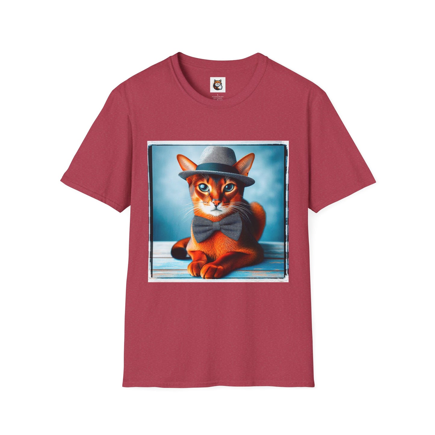 Abyssinian bow tie Softstyle T-Shirt