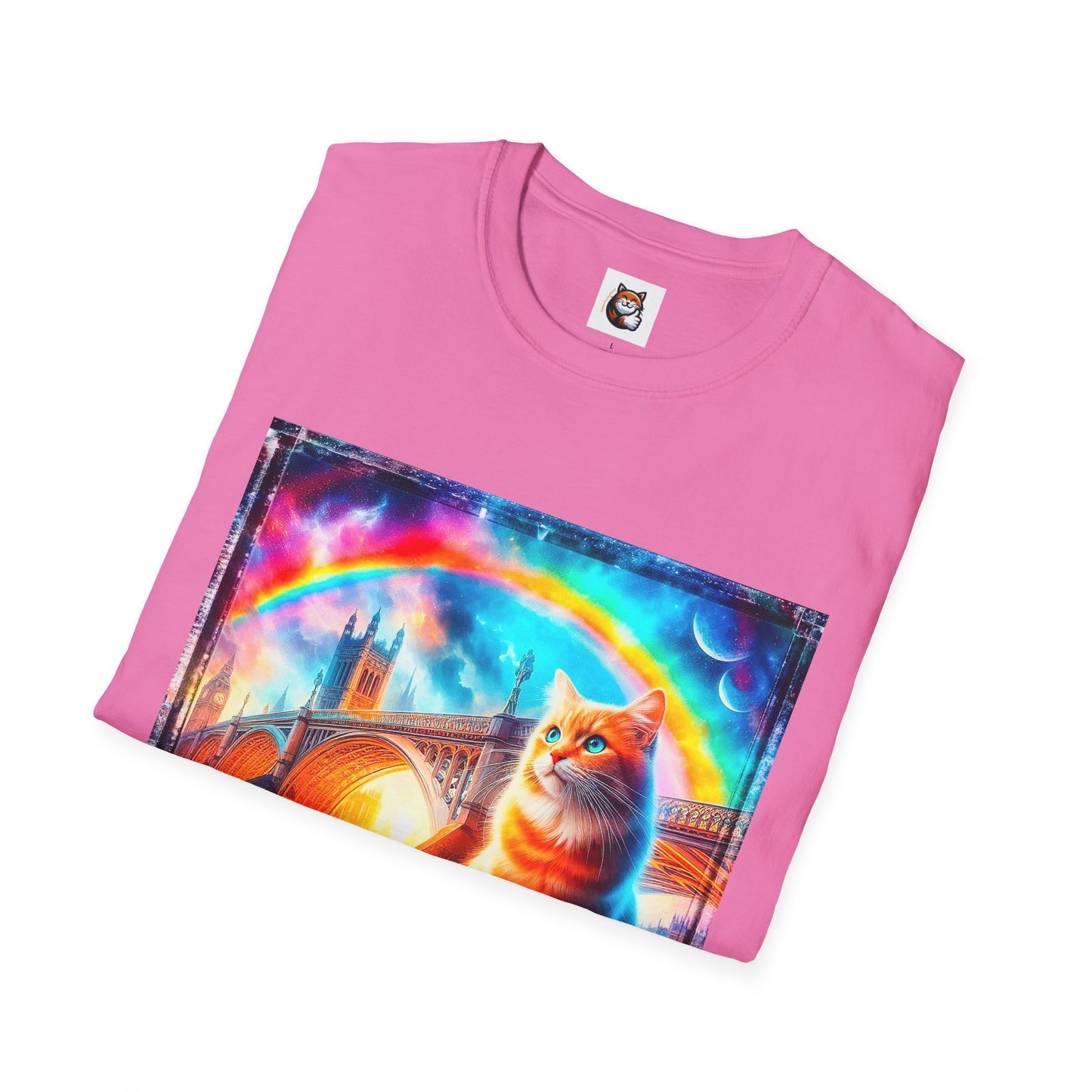 Domestic Cat Unisex Softstyle T-Shirt