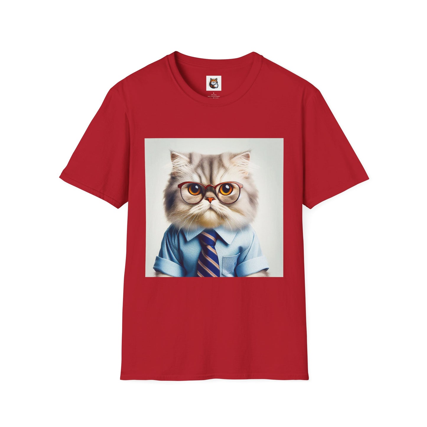 Persian Cat Unisex Softstyle T-Shirt