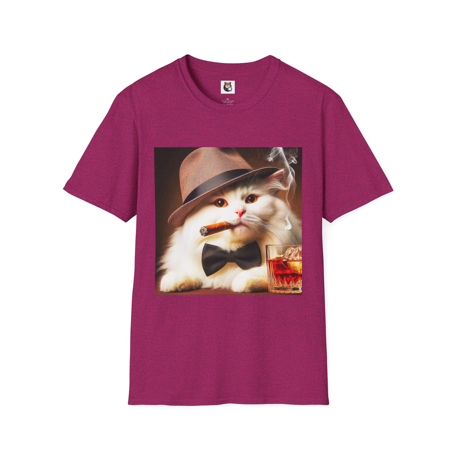 Siberian Cat bar smoking shirt