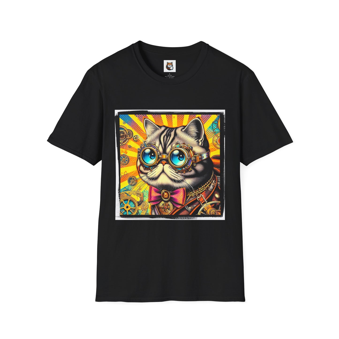 Exotic Shorthair Cat Unisex Softstyle T-Shirt