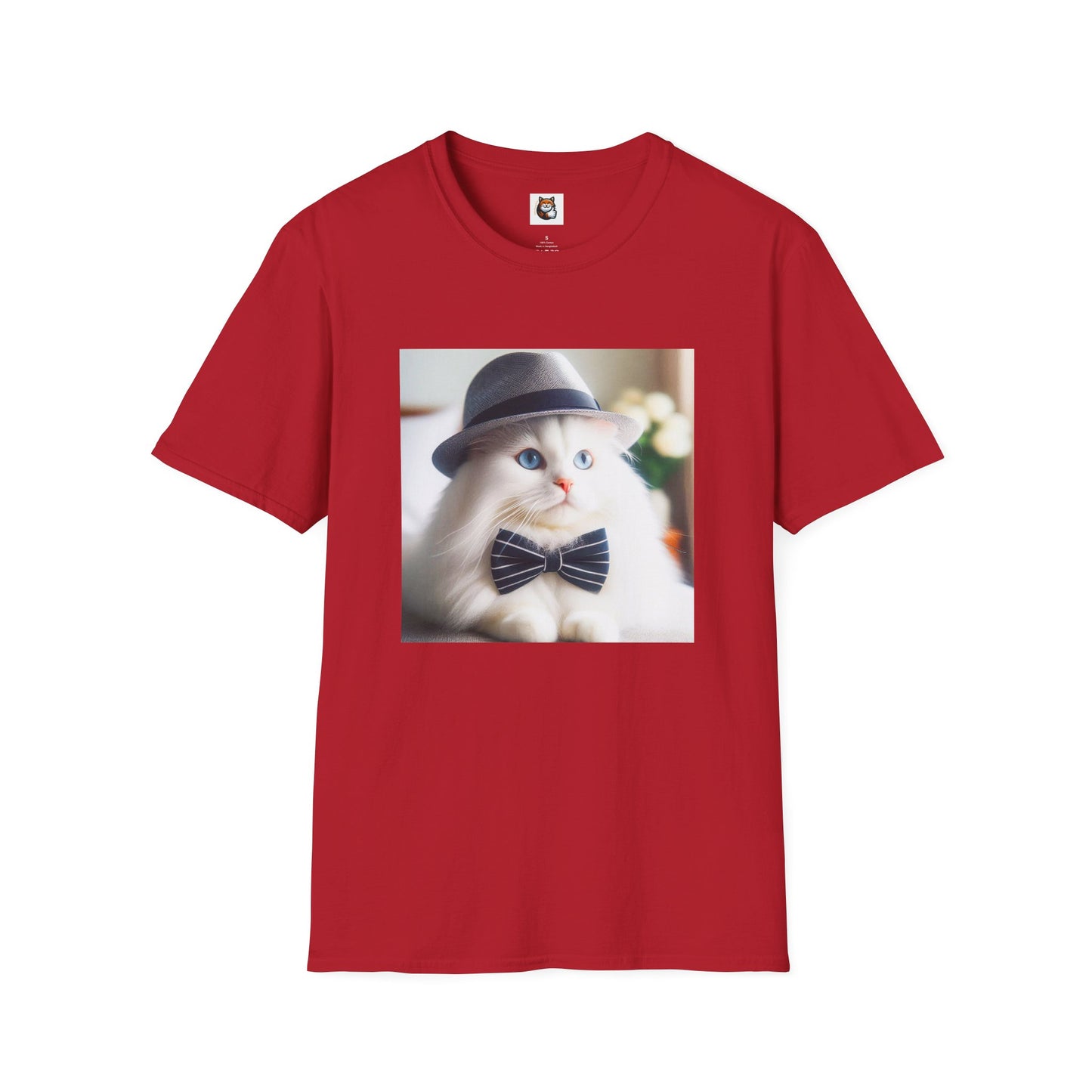 Siberian Cat bow tie cutie shirt