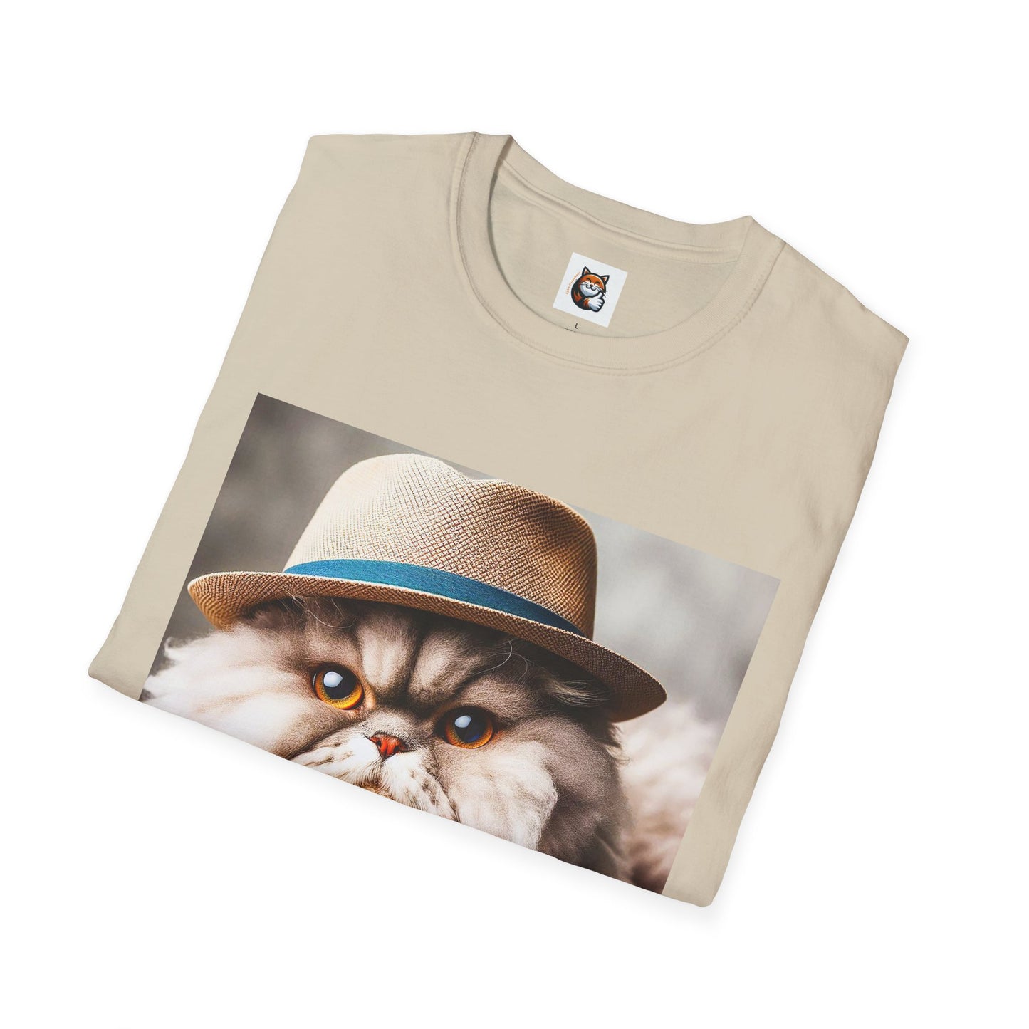 Selkirk Rex Cat T-Shirt top hat and bow tie