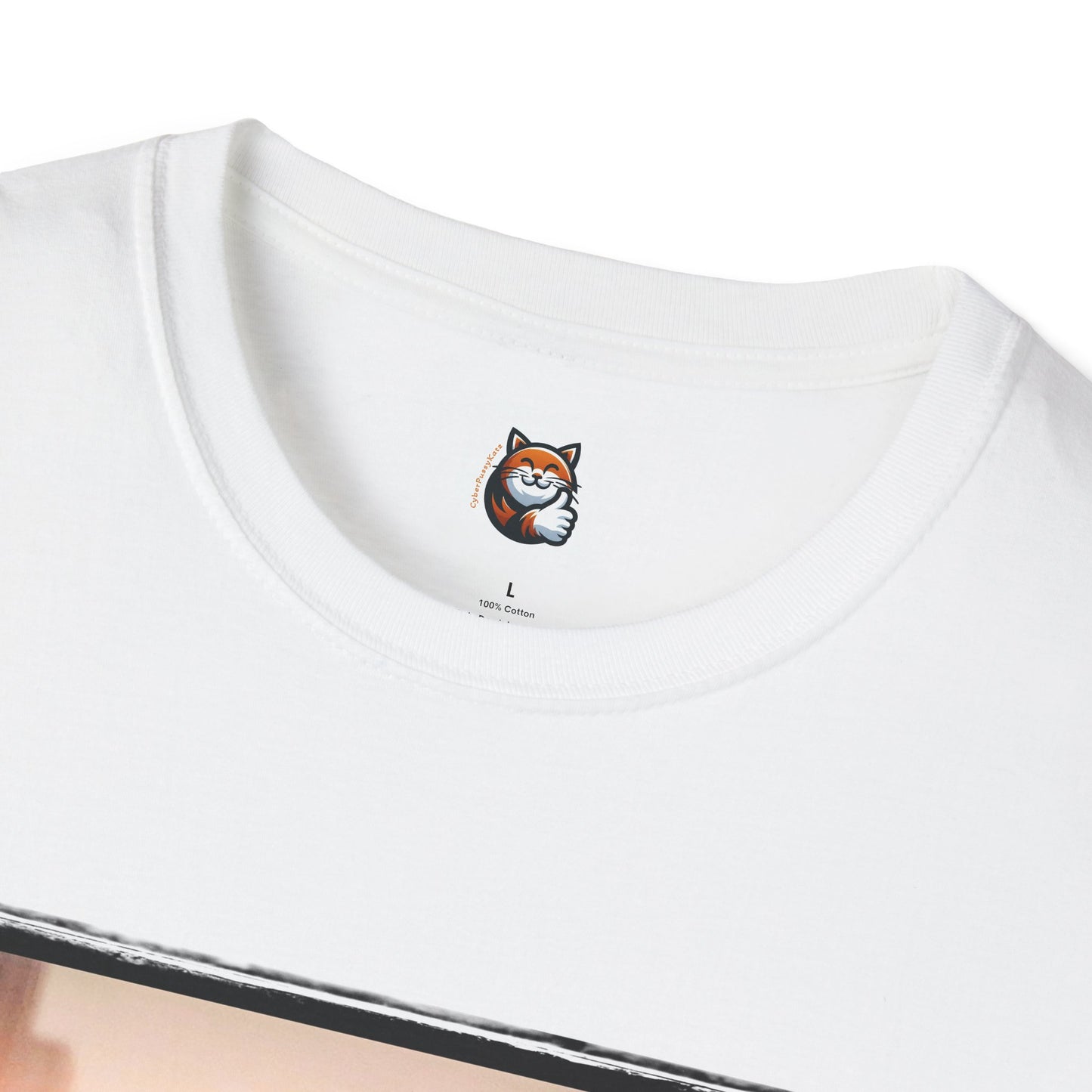 Wacky Devon Rex Cat Unisex Softstyle T-Shirt